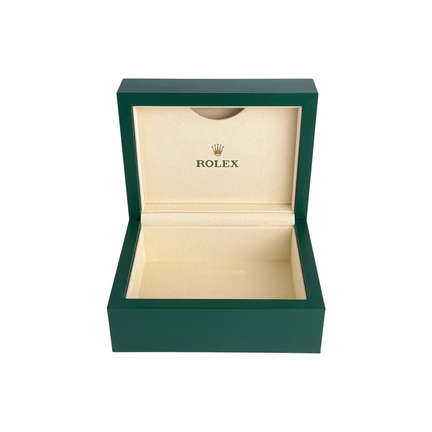 Rolex Oyster S Uhrenbox Box Umkarton Grün, Beige Ref. 39137.02