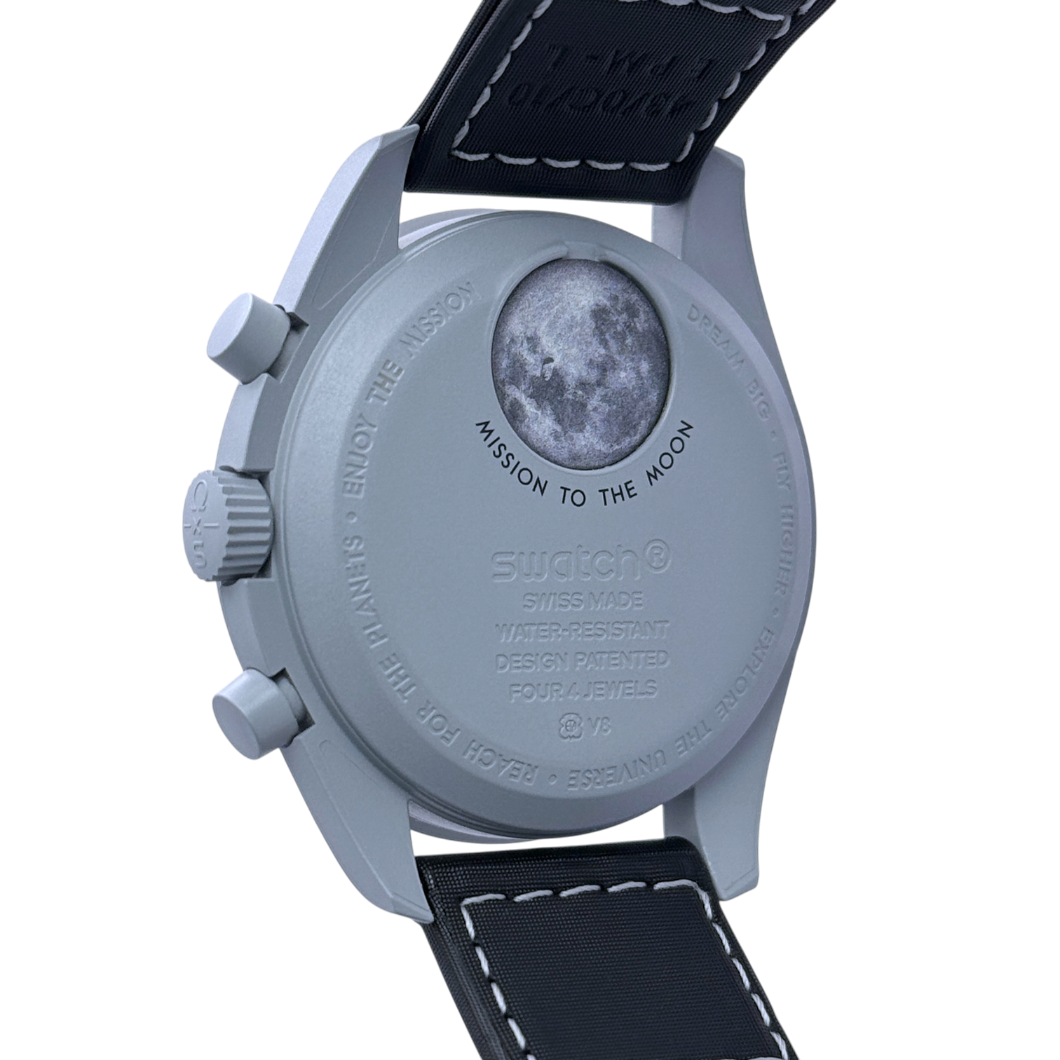 Swatch x Omega MoonSwatch mission to Earthphase Armbanduhr 42 mm SO33M700
