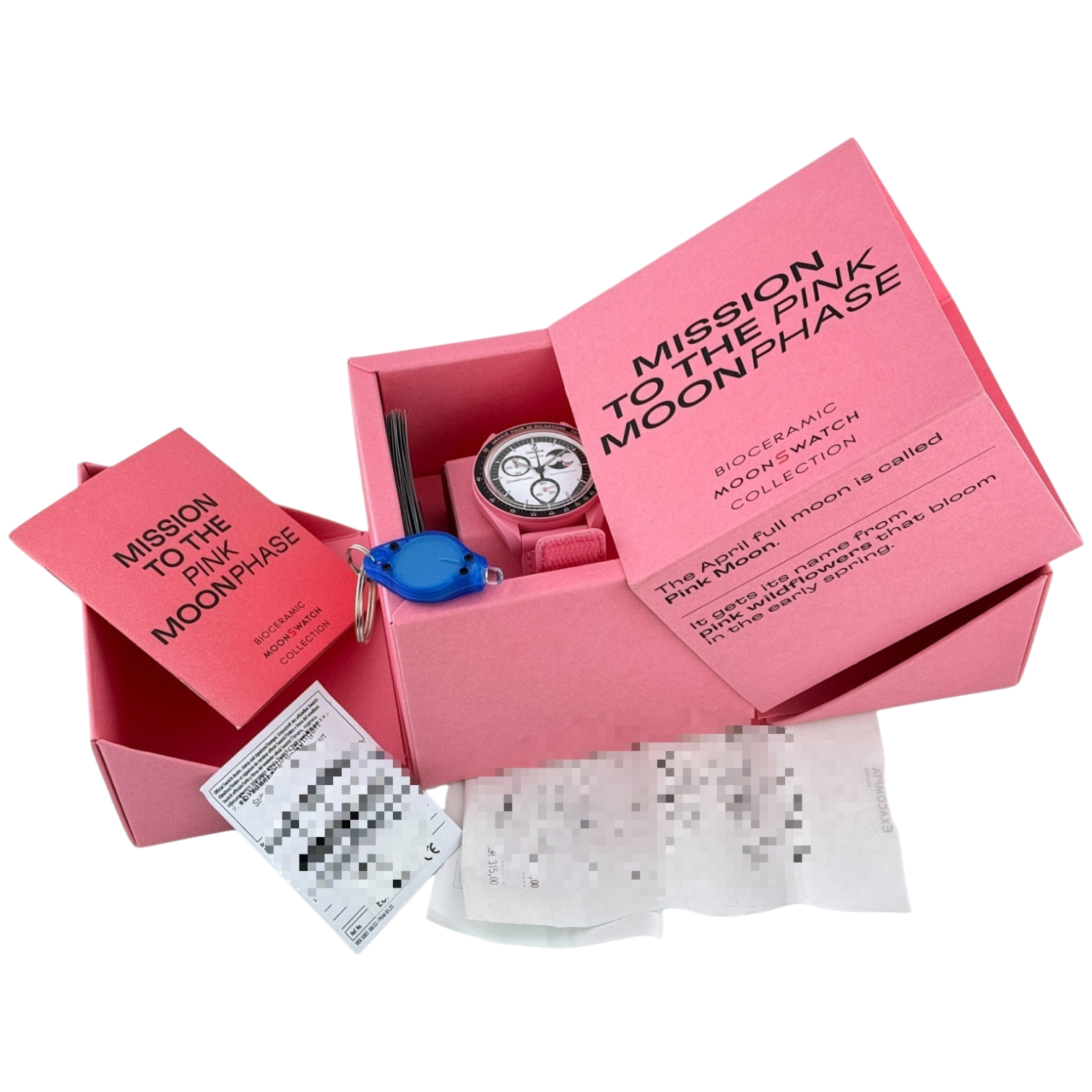 OMEGA X Swatch MoonSwatch Mission to the Pink Moonphase Ref. SO33P700