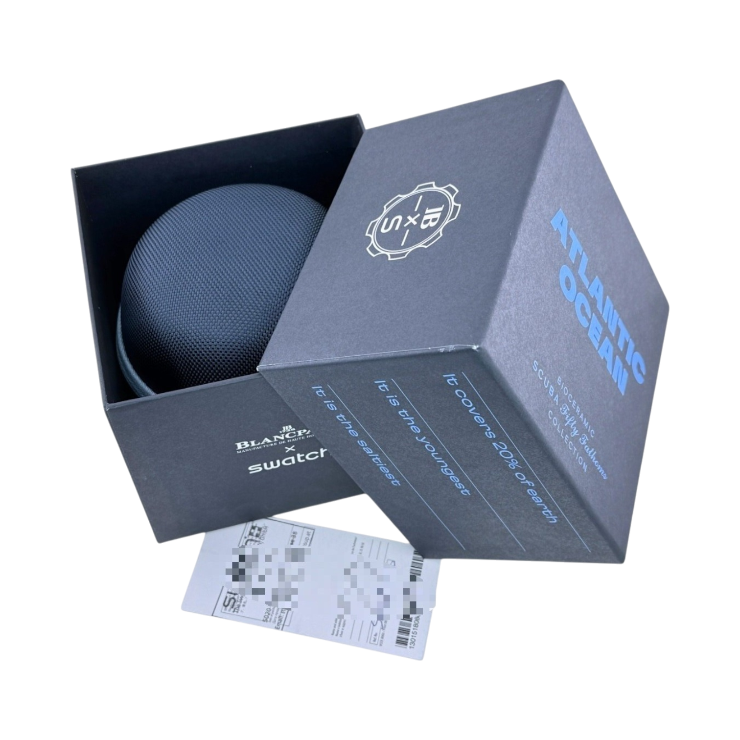 Blancpain X Swatch Scuba Fifty Fathoms Atlantic Ocean Ref. SO35A100