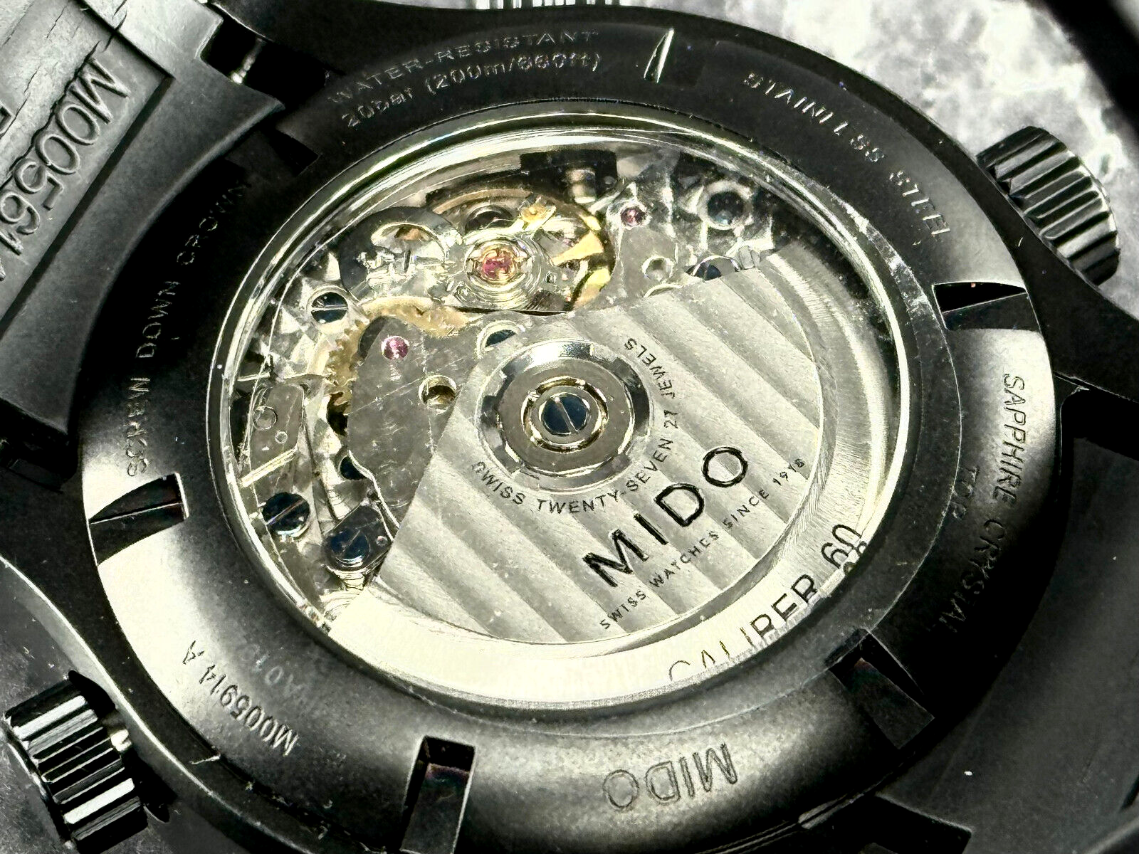 Mido Multifort Chronograph M005914A Black 