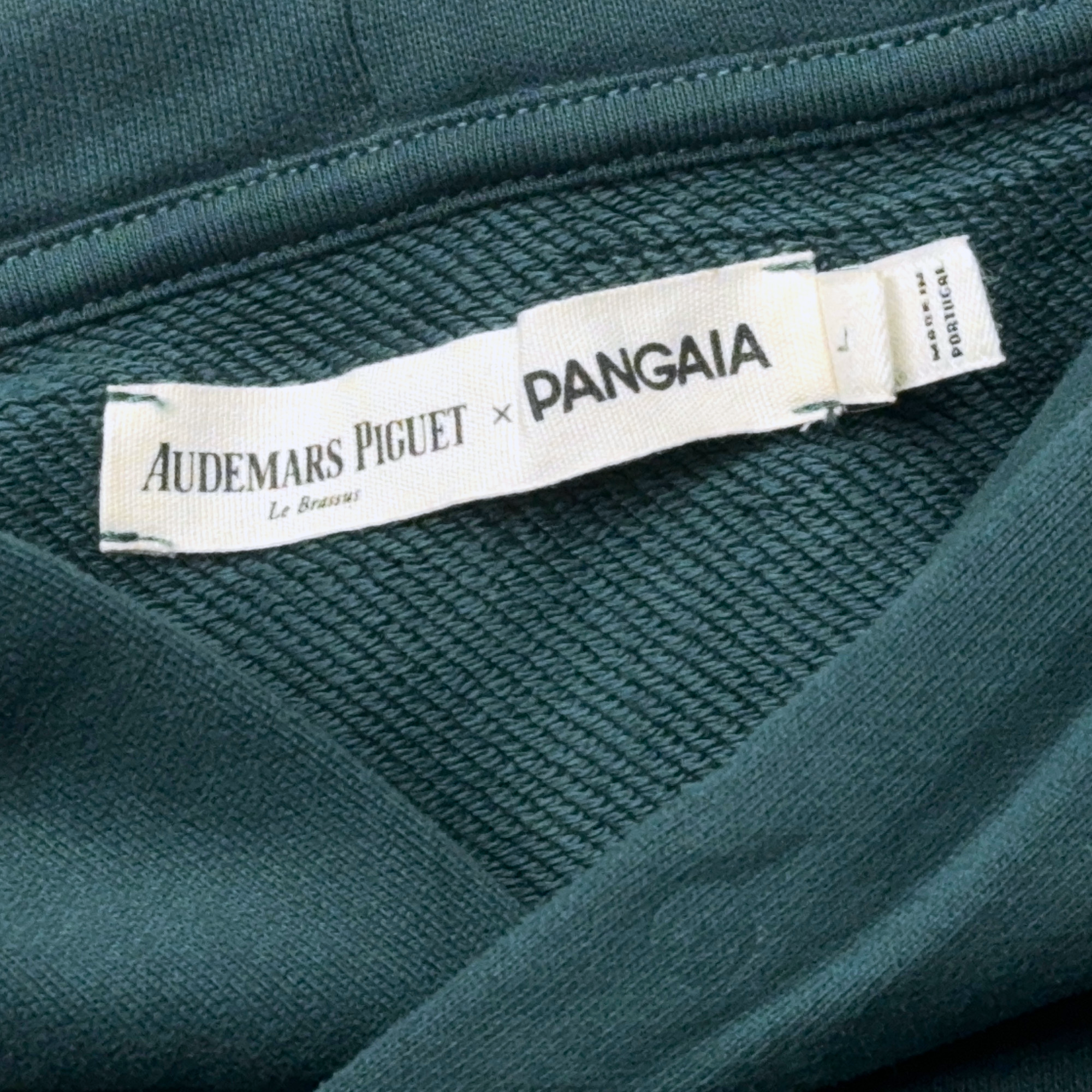 Audemars Piguet x Pangaia Kapuzenpullover Hoodie Kapuzenpulli Dunkelgrün