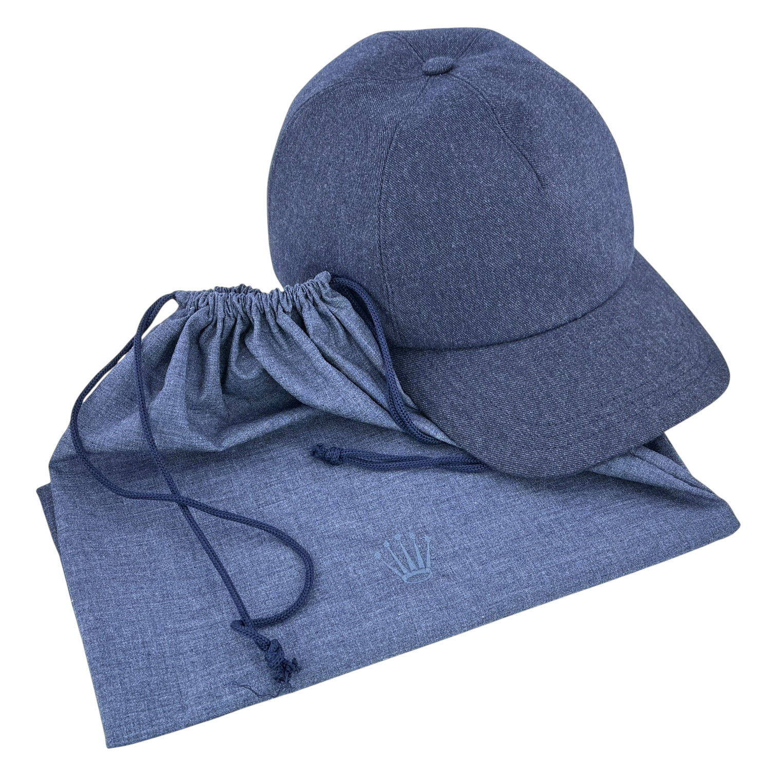 Rolex Cap Mütze Hut Blau 100 % Baumwolle baseballhat hat blue 100 % cotton