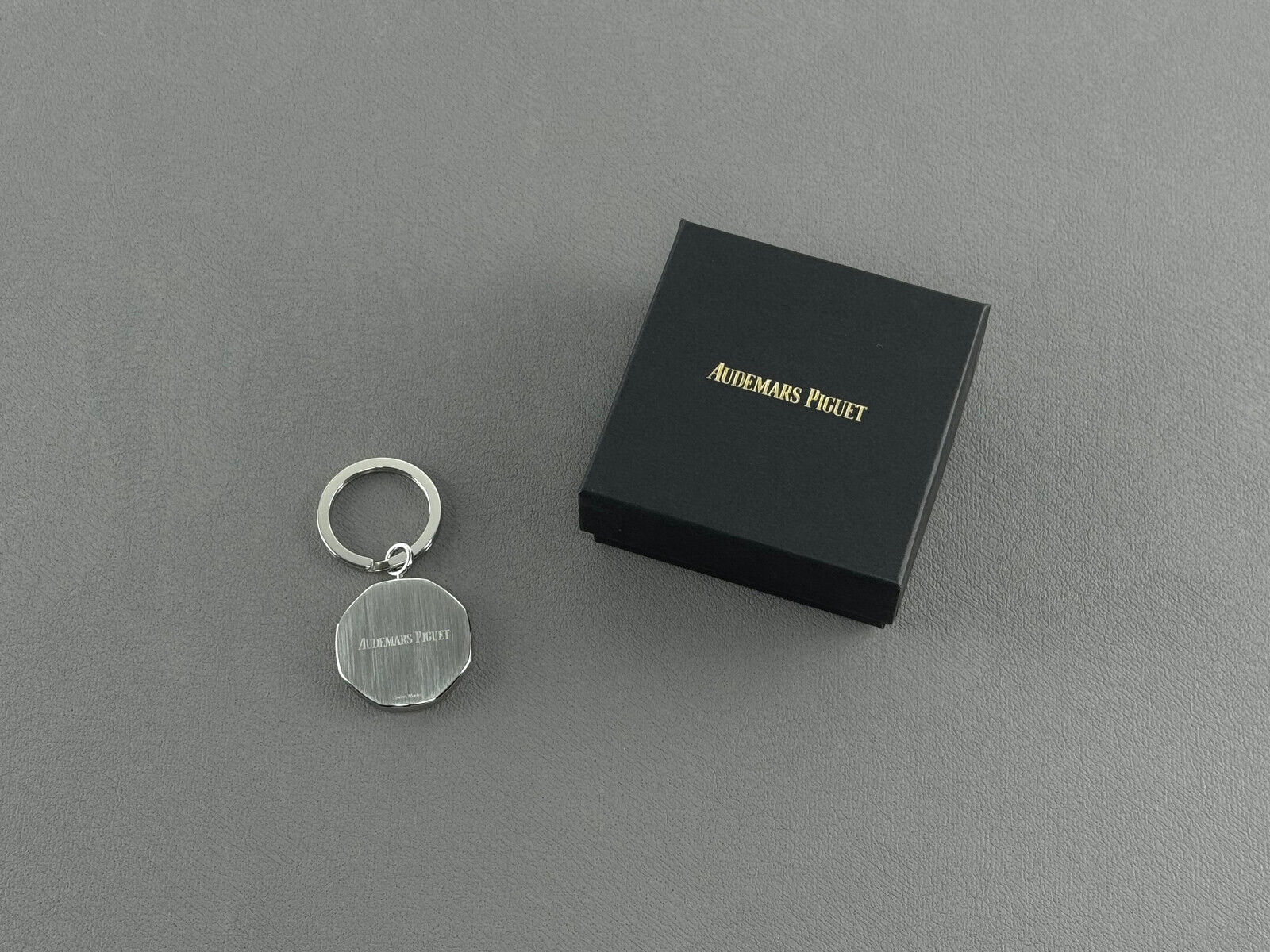 Audemars Piguet Keyring in Royal Oak Shape Black