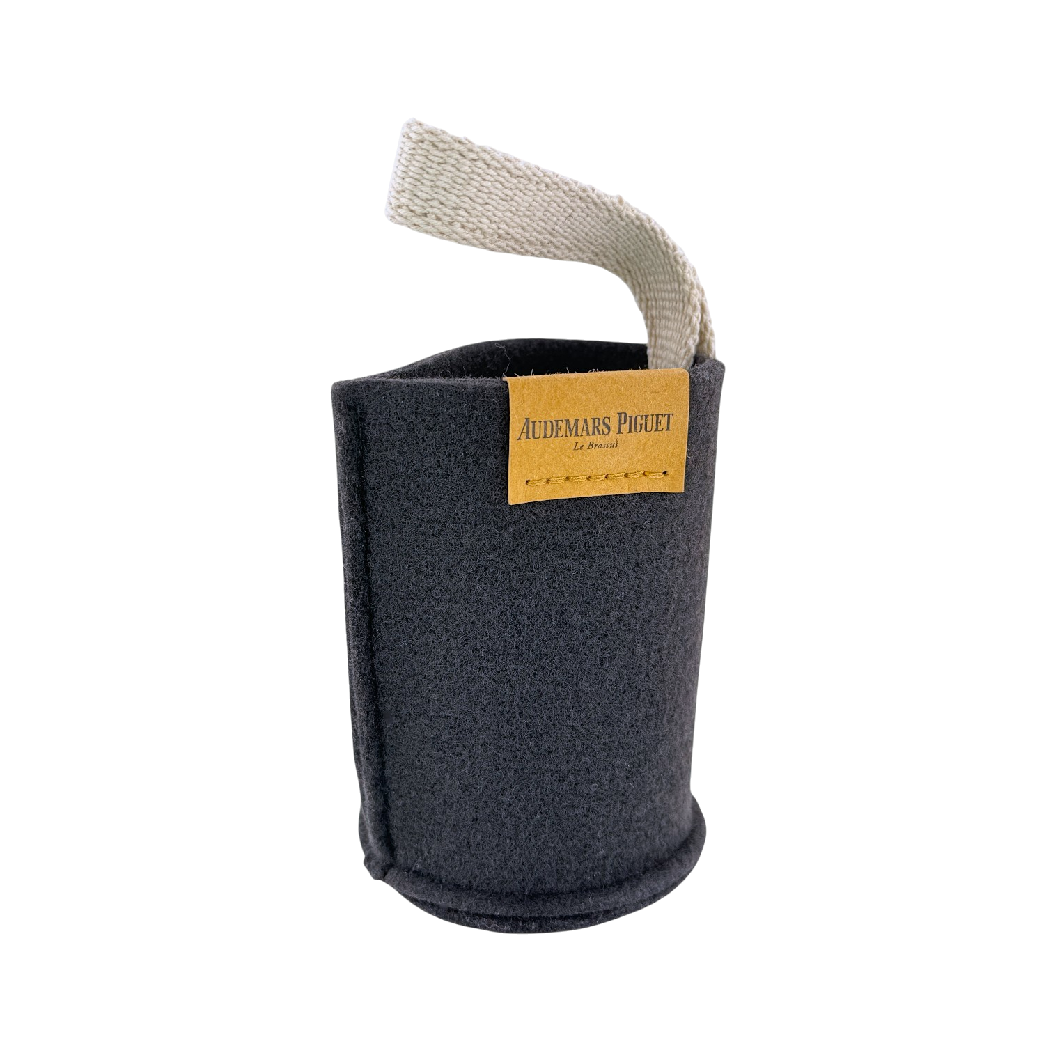 Audemars Piguet Filz Schutzhülle für Glasflasche Schwarz