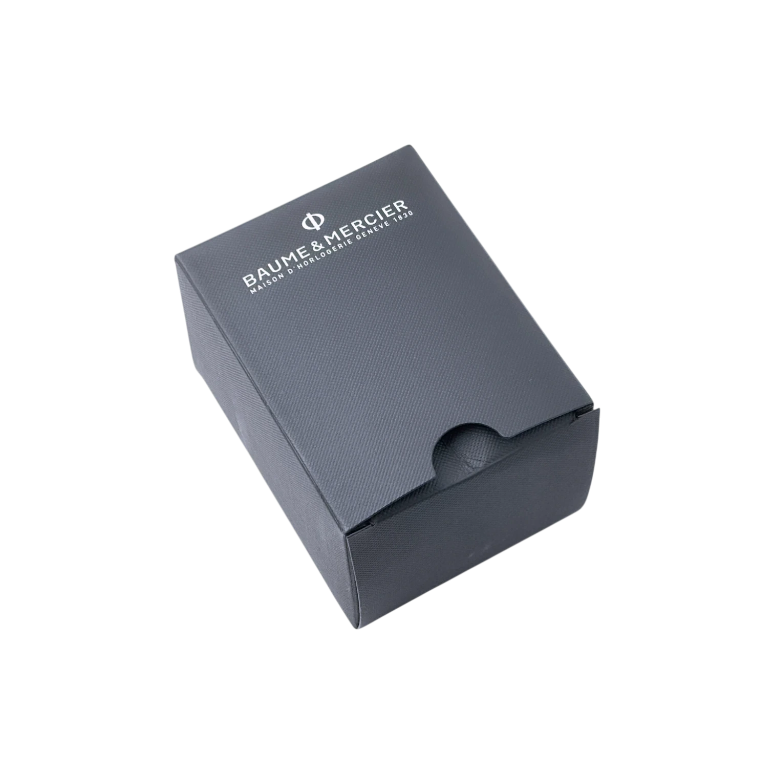 Baume & Mercier Uhrenetui, Reiseetui, Etui mit Umkarton in Schwarz