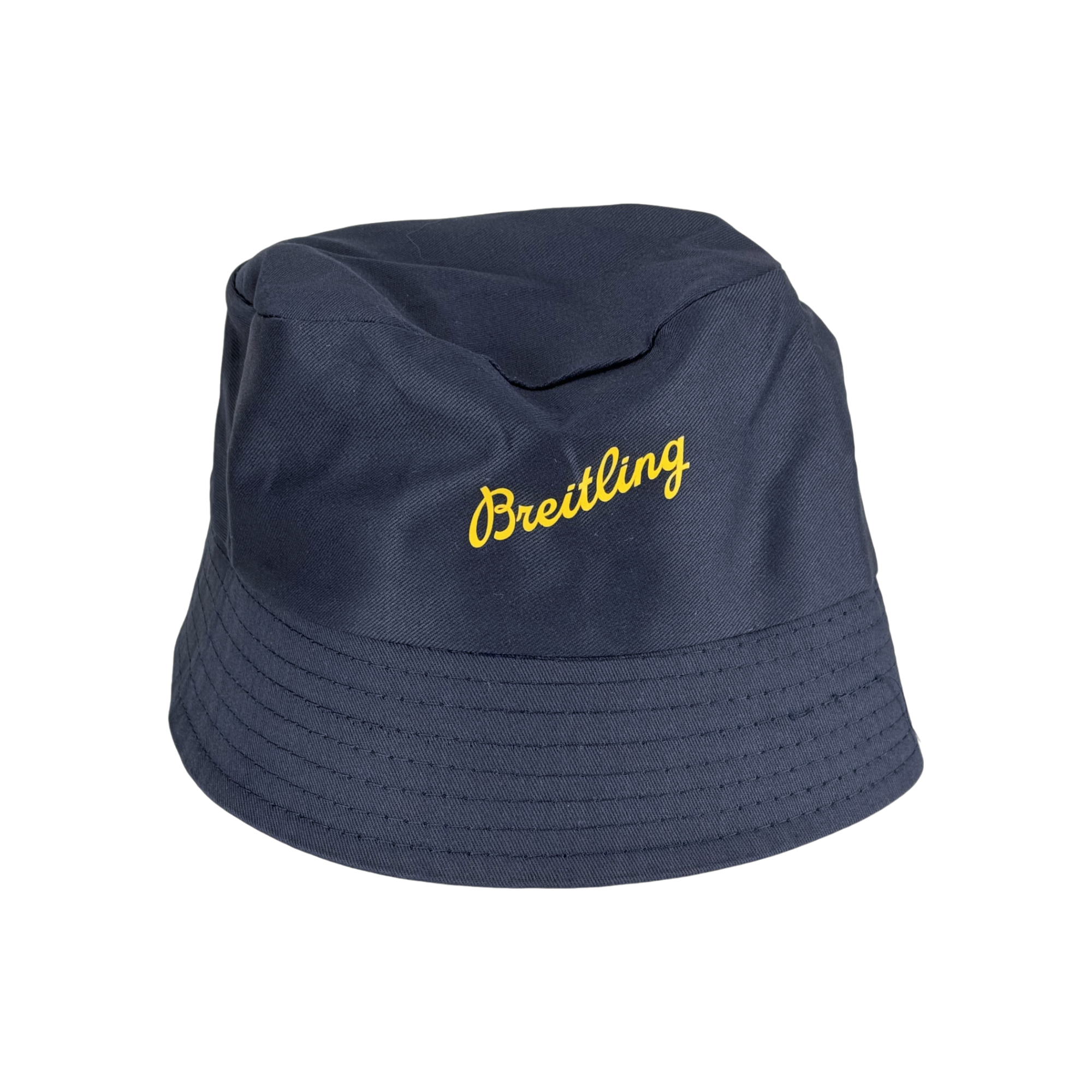 Breitling Anglerhut Fischerhut Mütze Hut Blau fishing hat blue