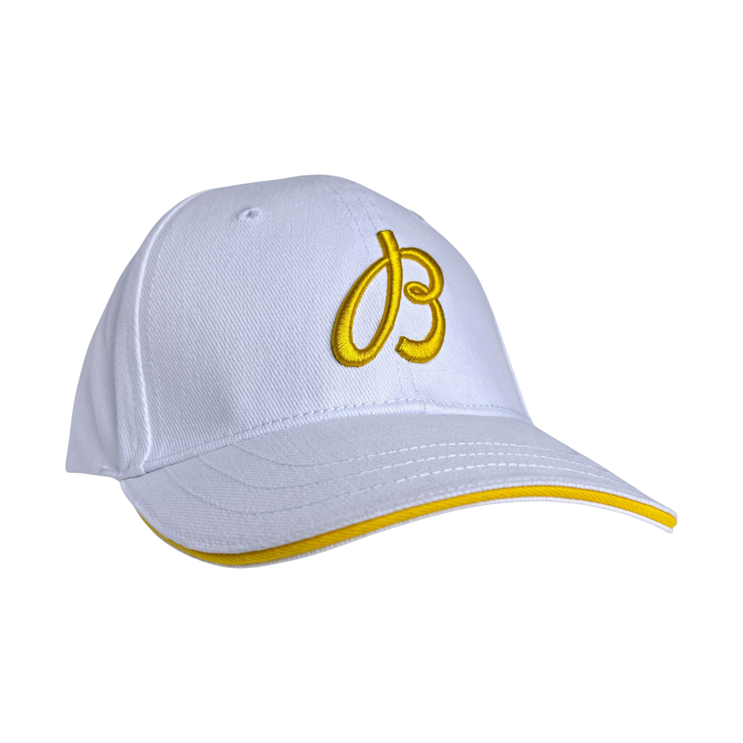 Breitling Cap Golf Mütze Kappe Weiß 100 % Baumwolle