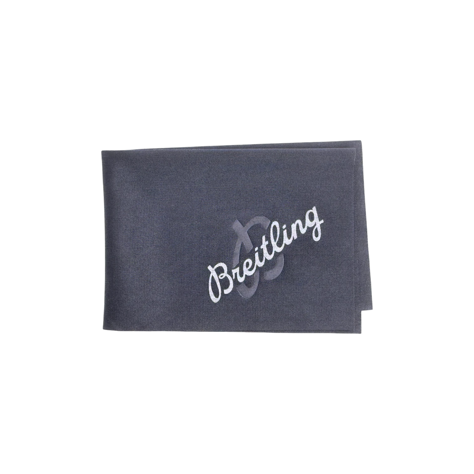 Breitling Poliertuch - Reinigungstuch in Schwarz 18x13 cm