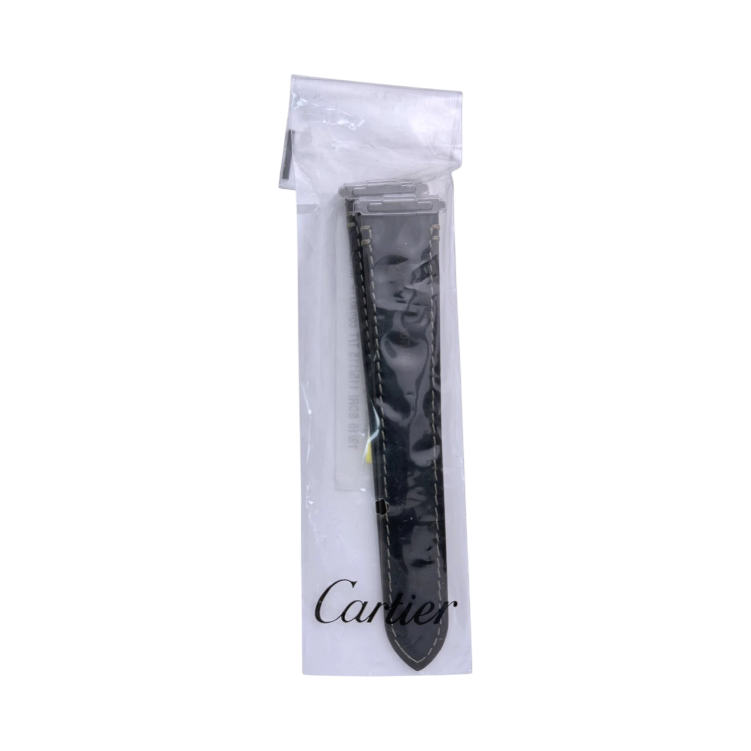 Cartier Alligatorleder Armband Braun 19 mm - Uhrenarmband KD7HJABT