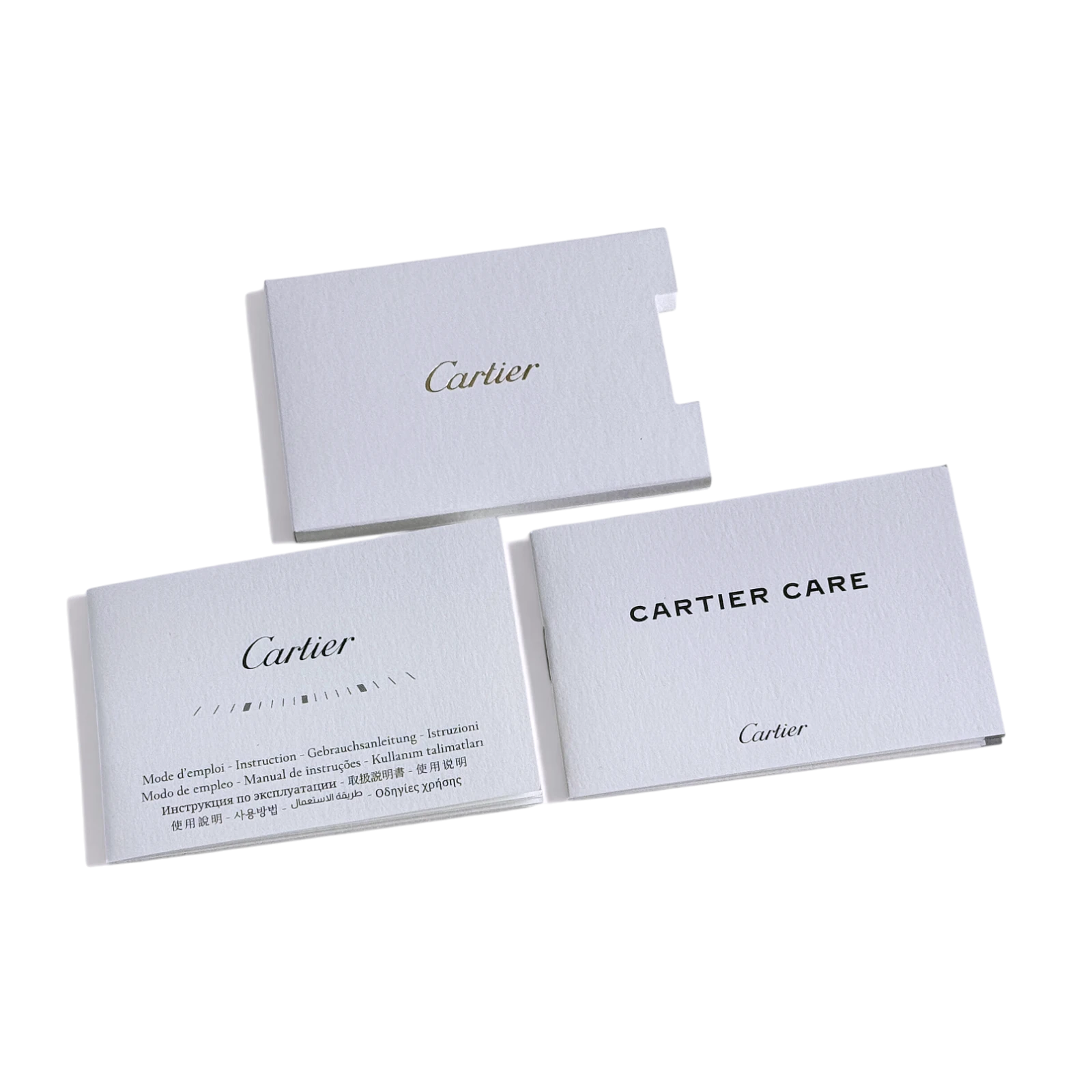 Cartier Care - internationale Gebrauchsanleitung