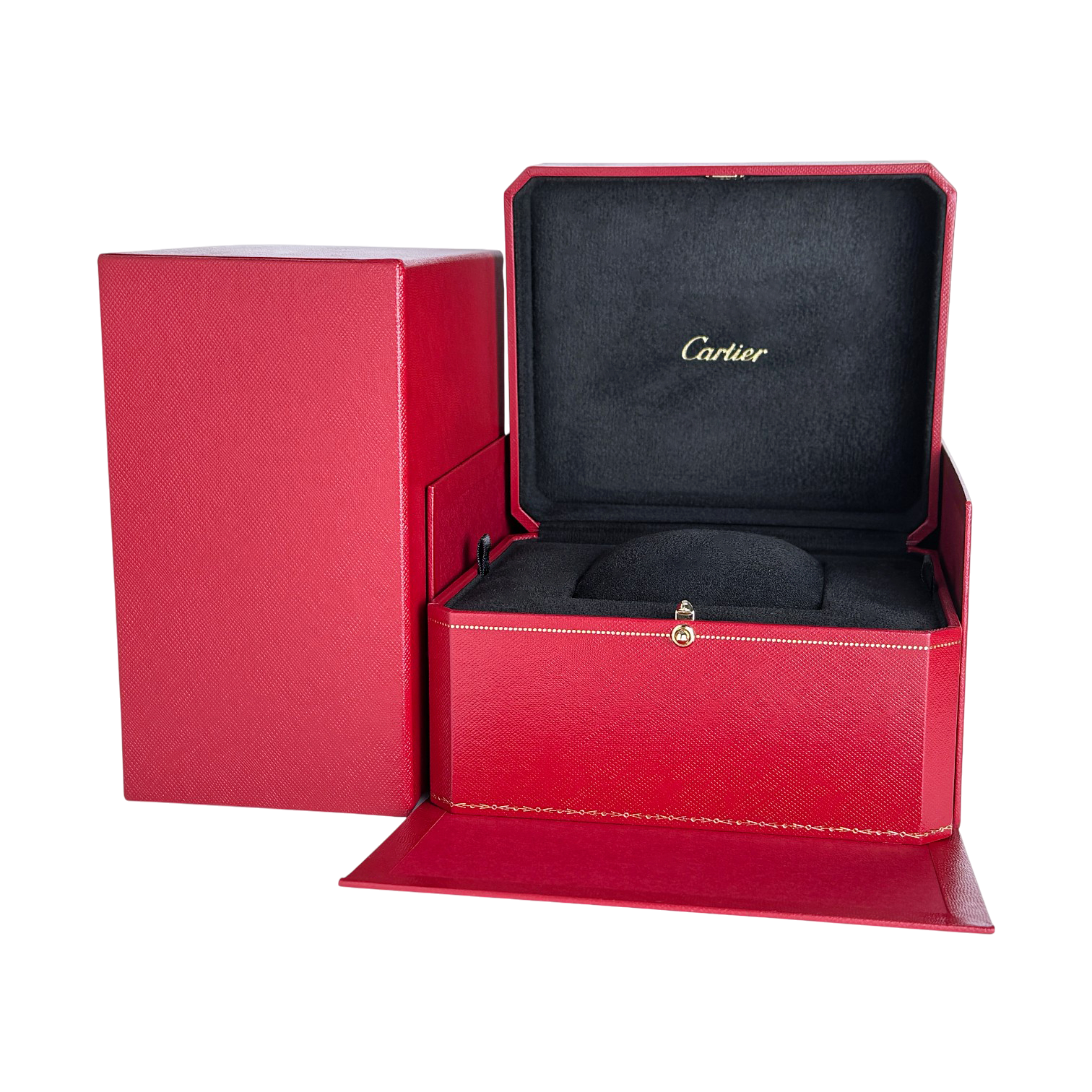 Cartier Uhrenbox Box Umkarton Rot watch box red Ref. CRCO000497.
