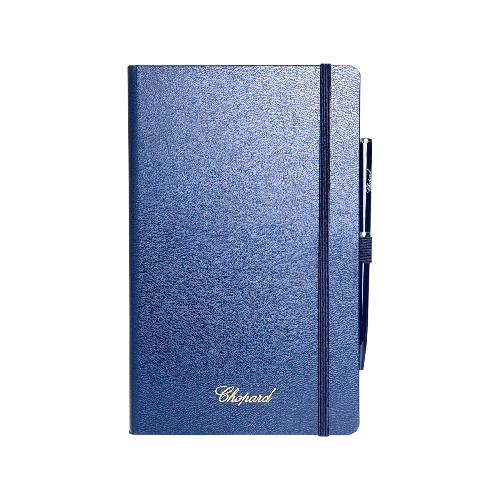 Chopard Skizzenbuch, Notizbuch, Journal Blau mit Kugelschreiber