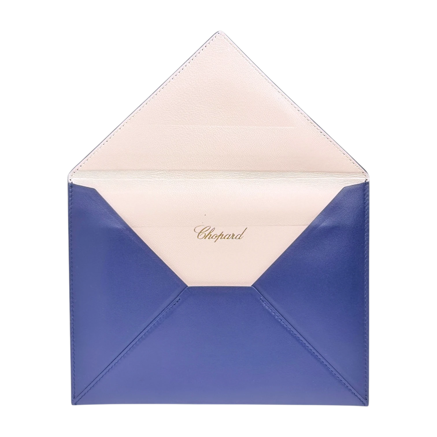 Chopard blanko Skizzenbuch Weiß - Notizbuch mit blauer Tasche