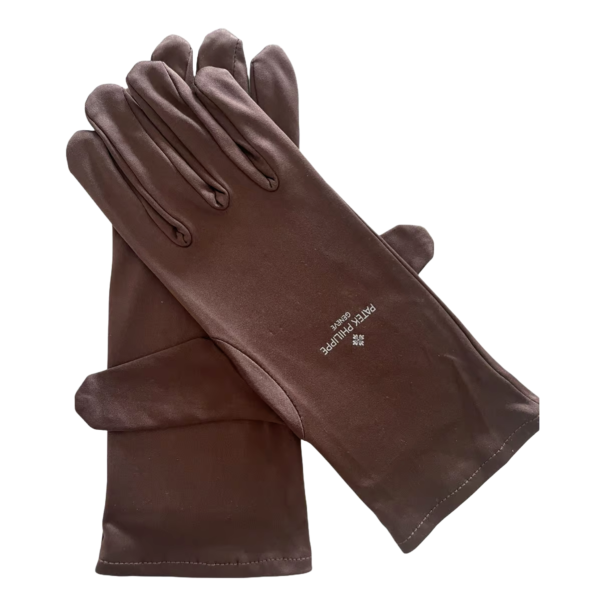Patek Philippe Polyester Handschuhe Juwelier Handschuhe gloves Braun Brown
