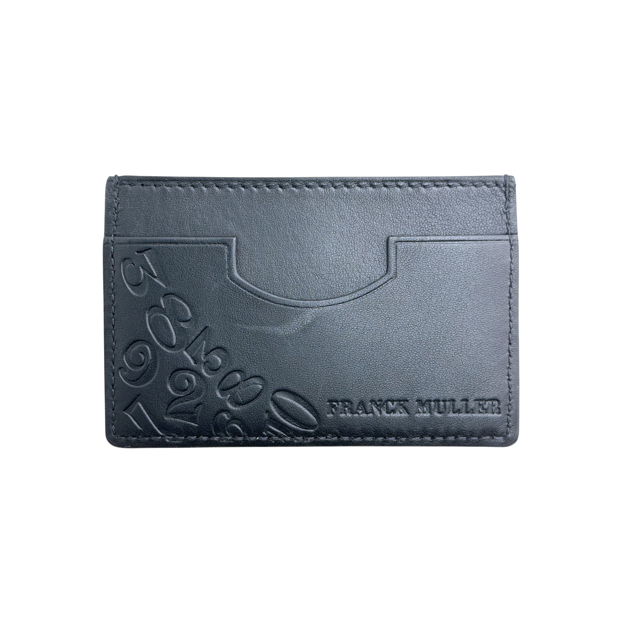 Franck Muller Portemonnaie Kartenetui Kartenhalter Etui wallet card holder black