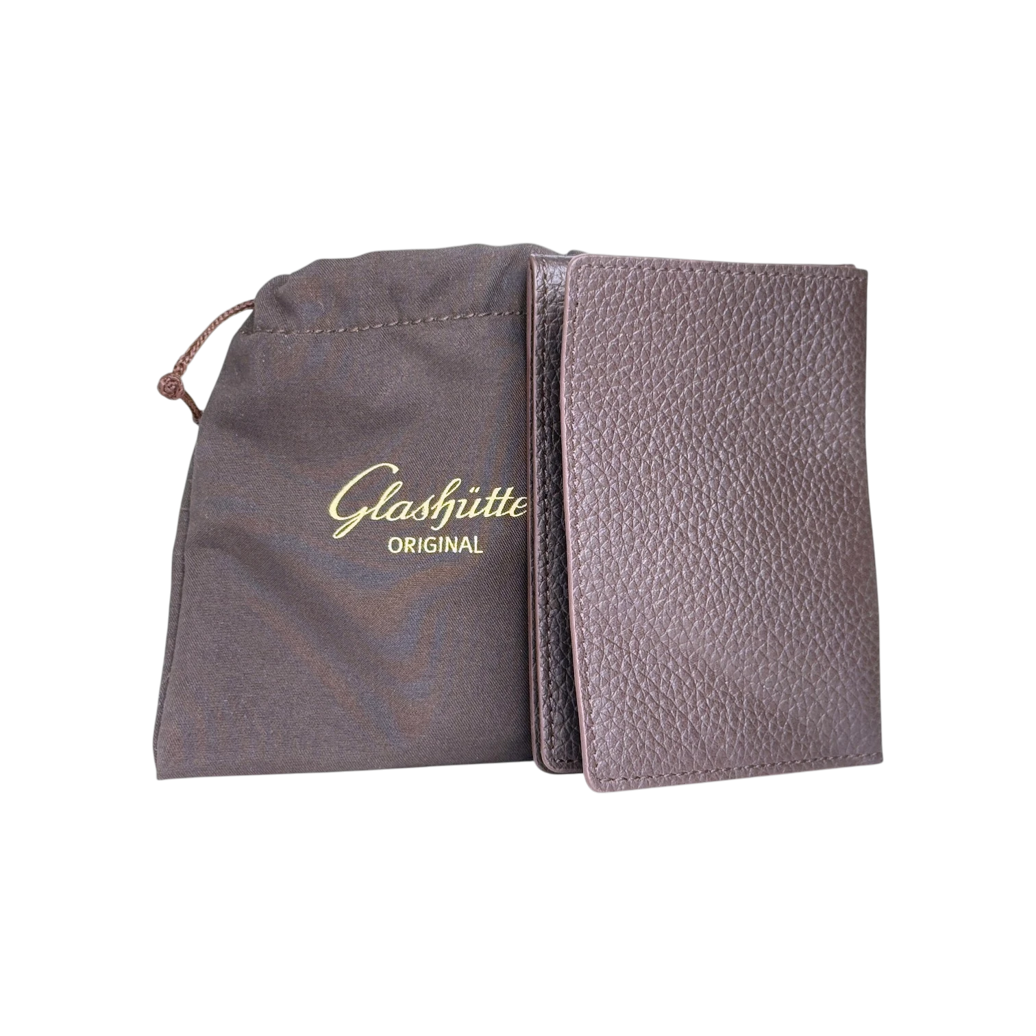 Glashütte Original Geldbörse, Geldclip, in Braun