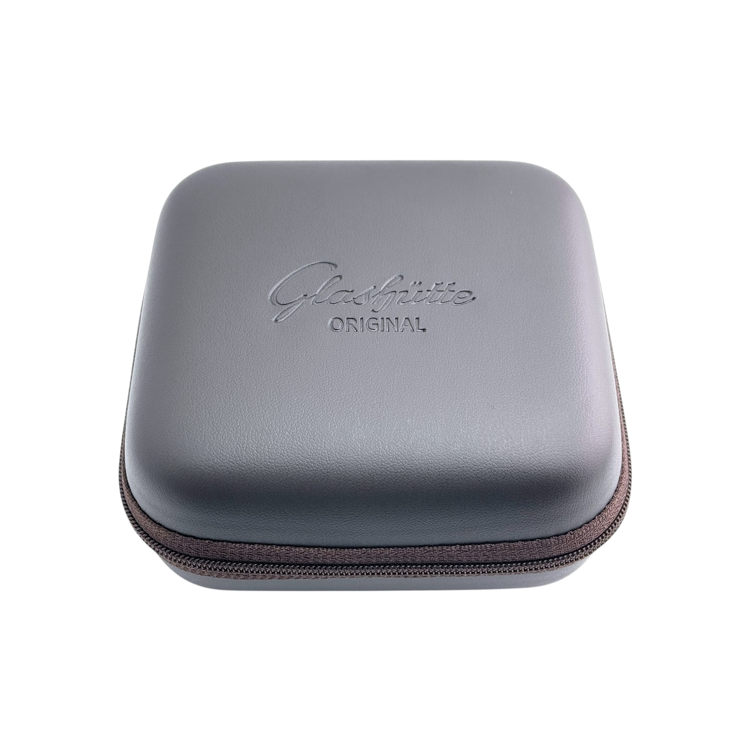 Glashütte Original Uhrenetui Reiseetui Etui Reisebox Box Braun travel case pouch