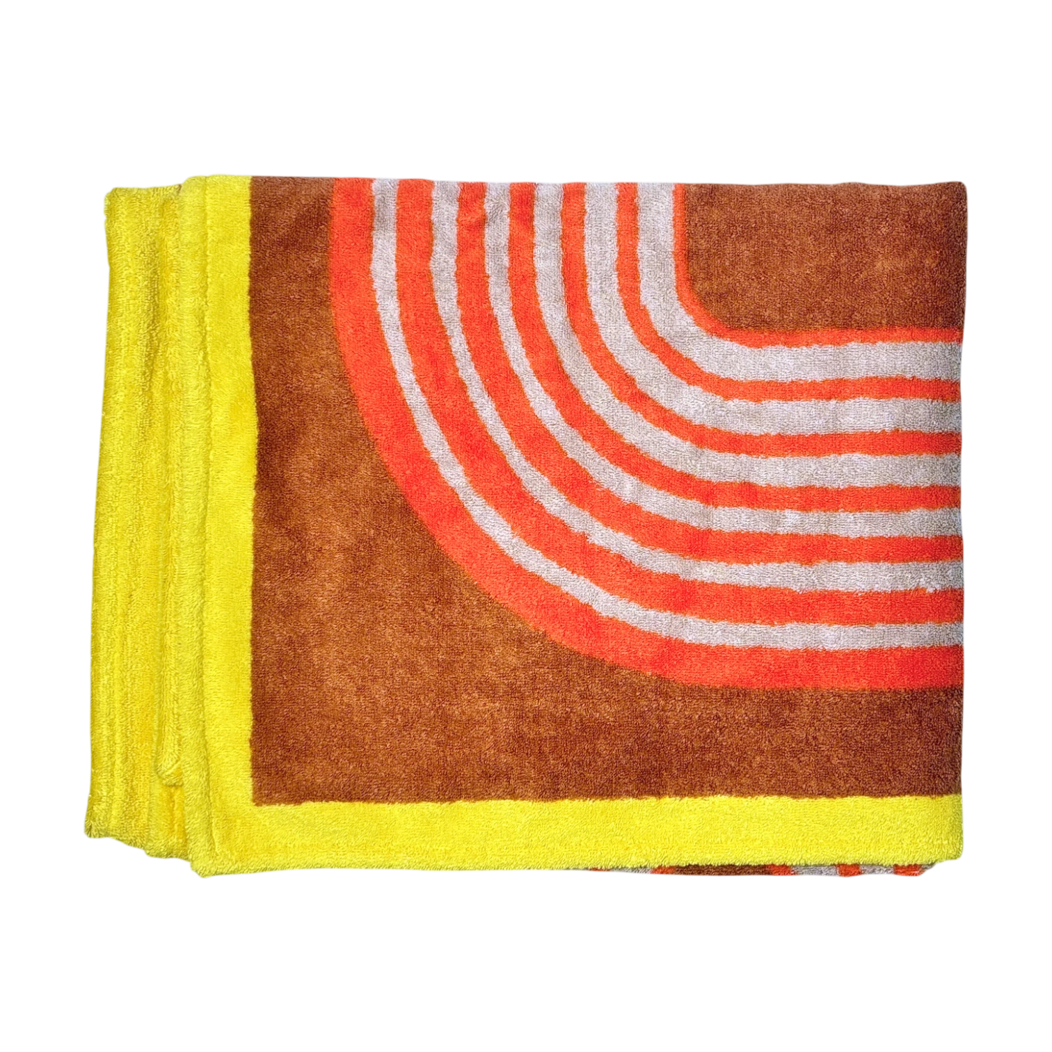 Hermès Strandtuch Braun/Orange – Luxus Badetuch | Naused Luxurious