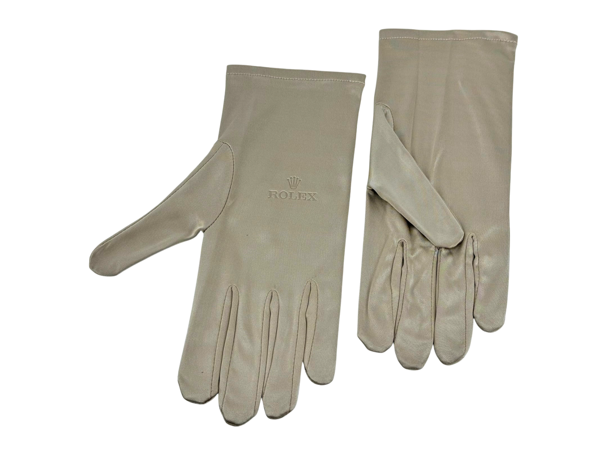 Rolex jeweler gloves beige