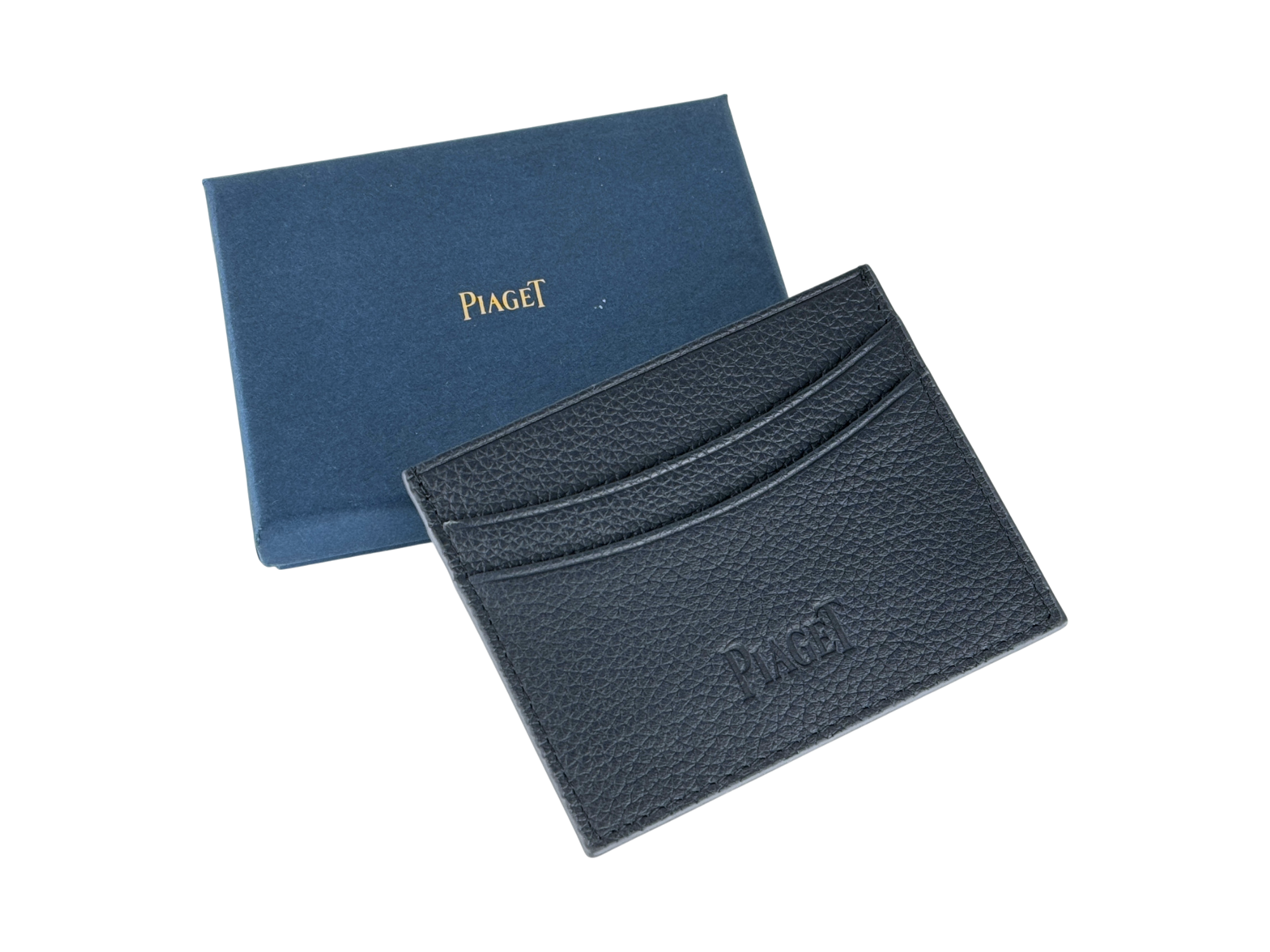 Piaget Card Case Wallet Black