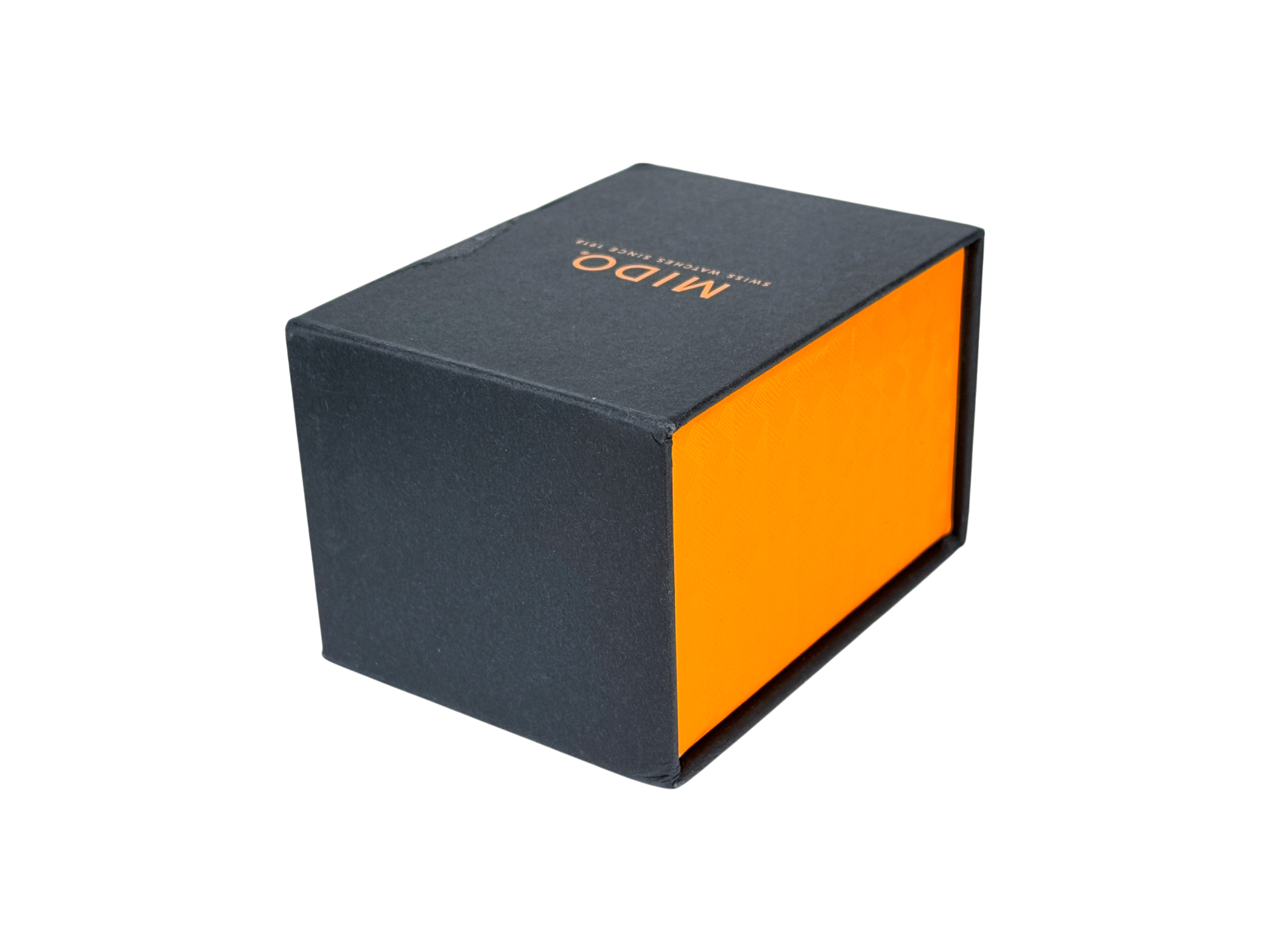 Mido Watch Case Black, Orange