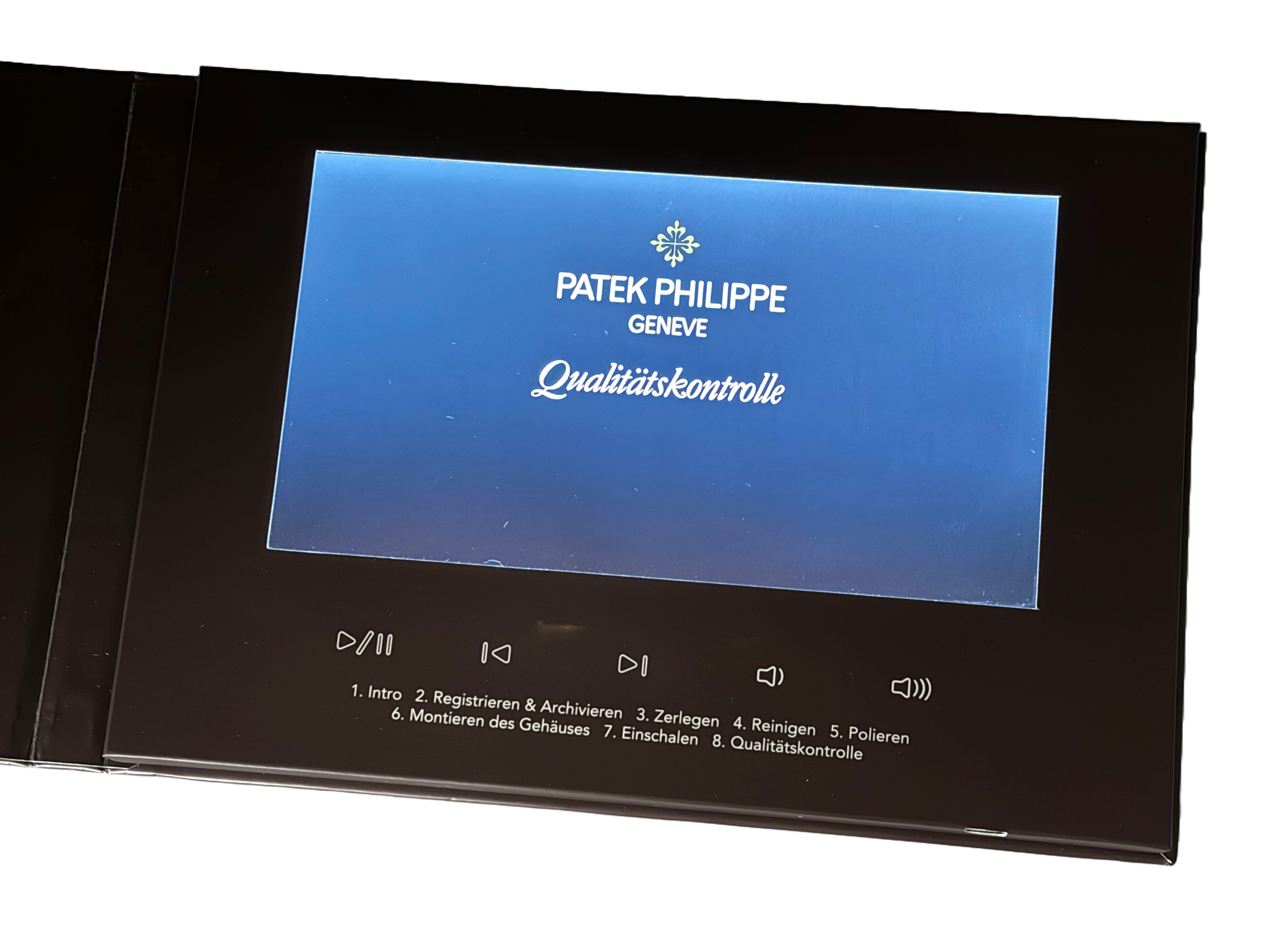 Patek Philippe Das Serviceversprechen Tablet