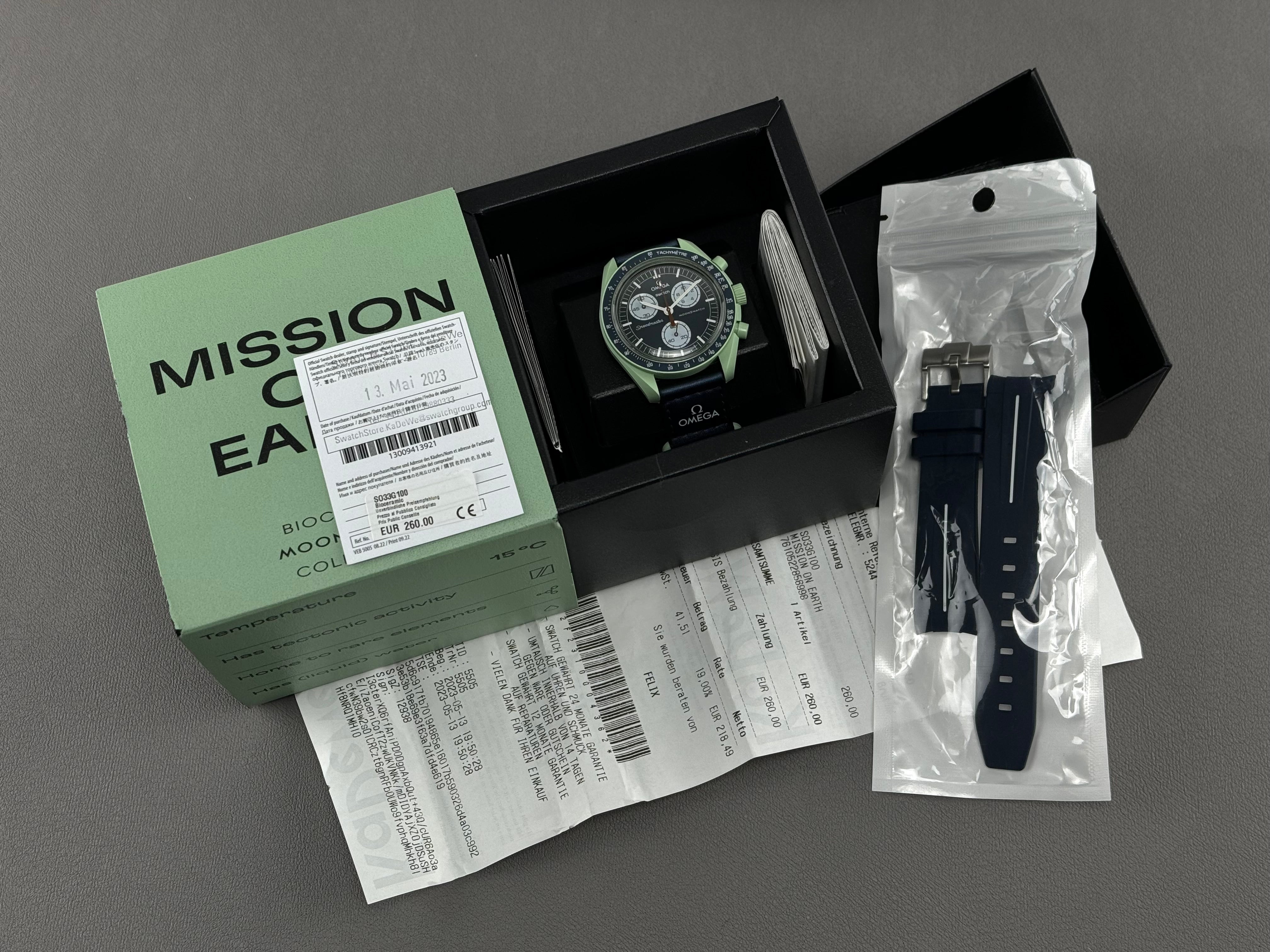 Omega x Swatch MoonSwatch Mission on Earth SO33G100
