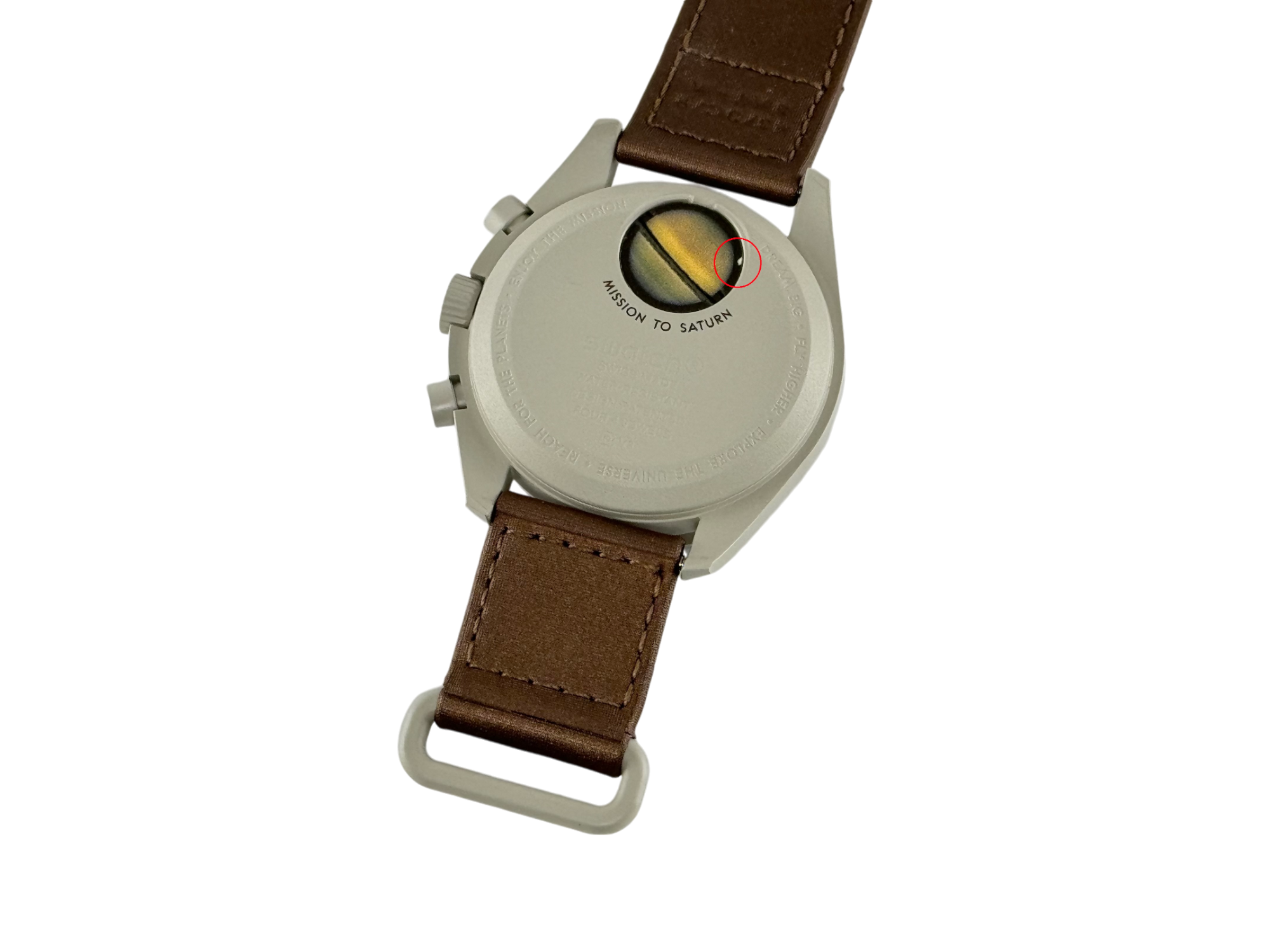 Omega x Swatch MoonSwatch mission to Saturn SO33T100