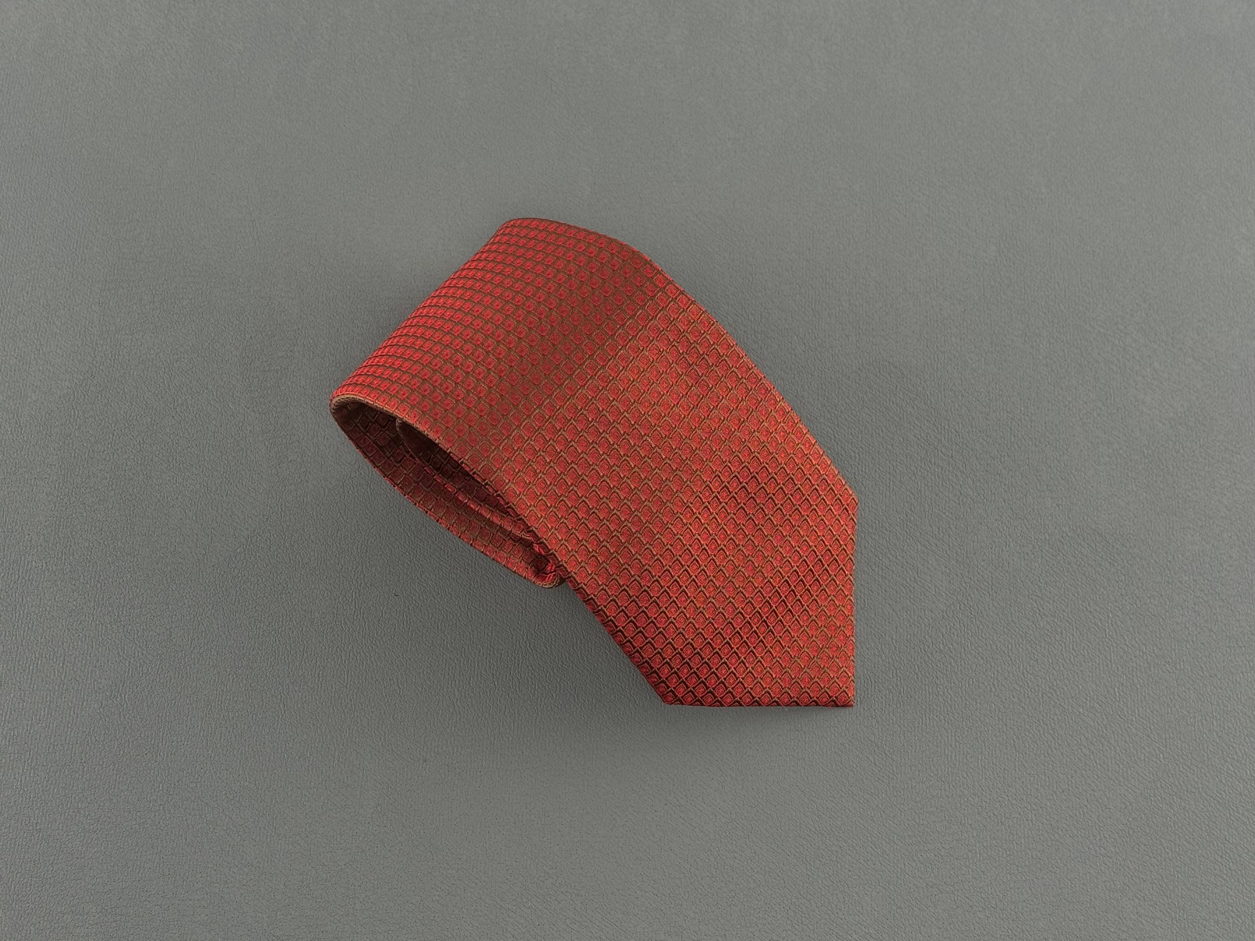 Patek Philippe Tie 100% Silk Red