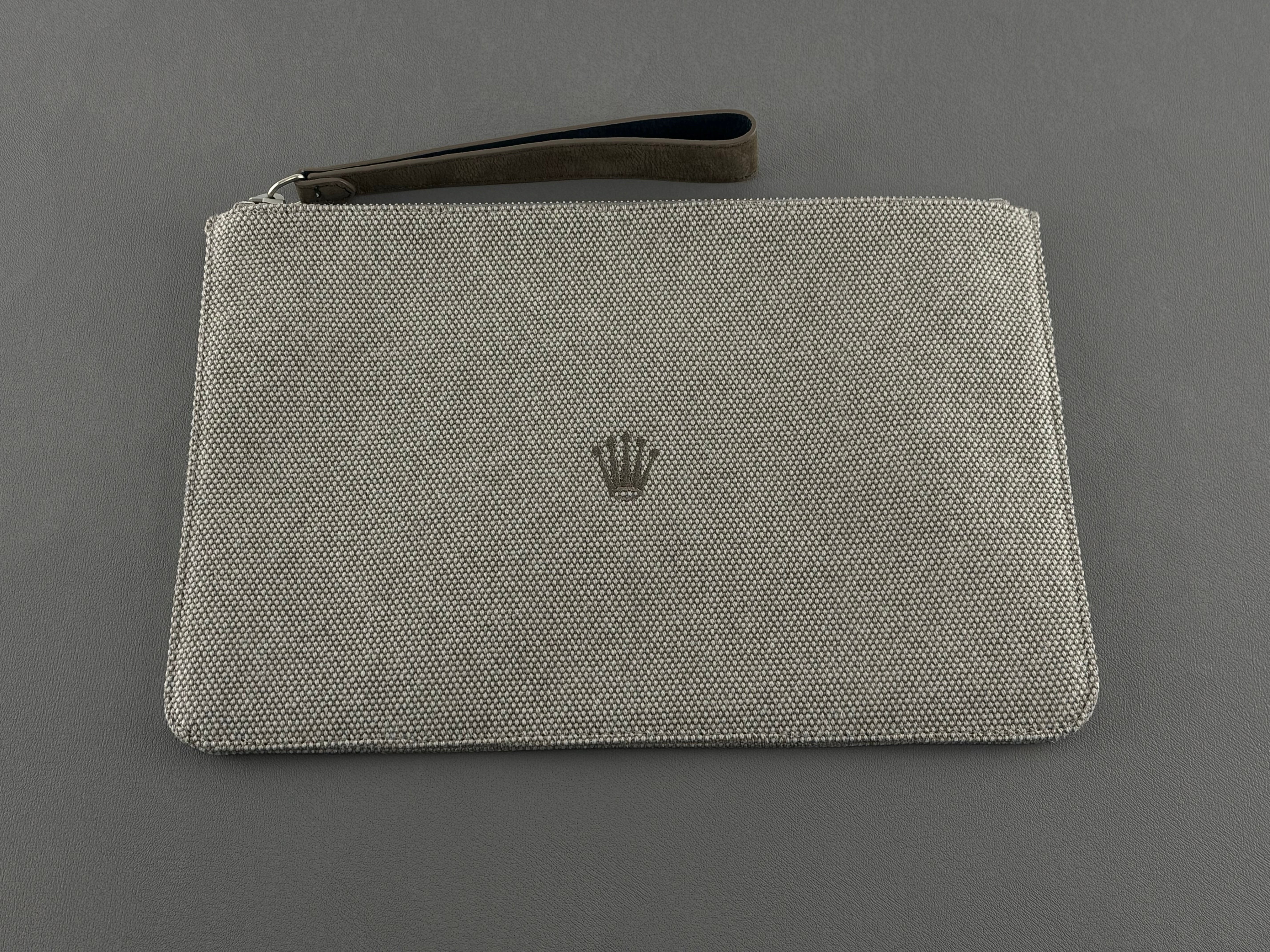 Rolex Bag 100% Cotton Grey