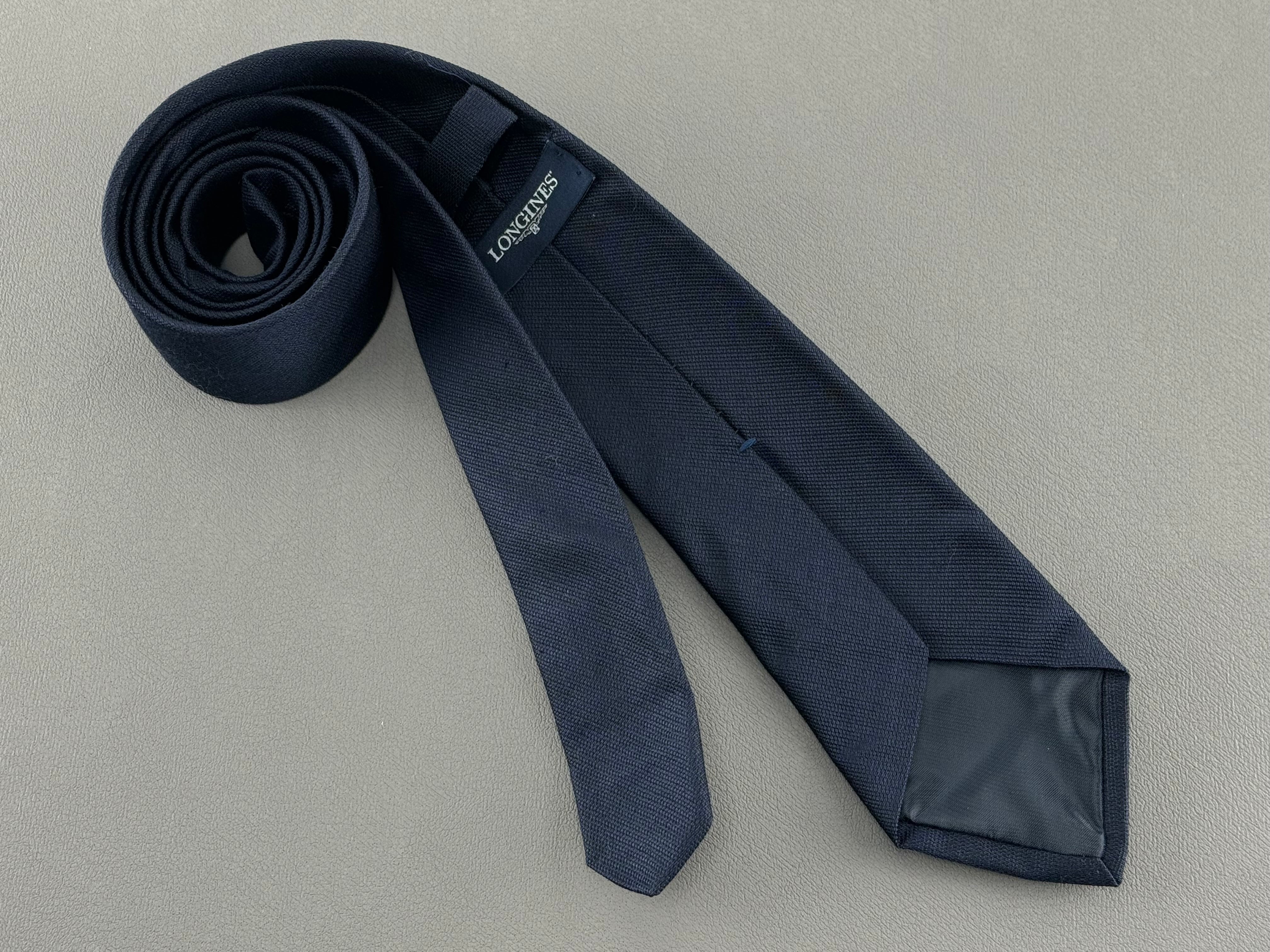 Longines Tie Dark Blue