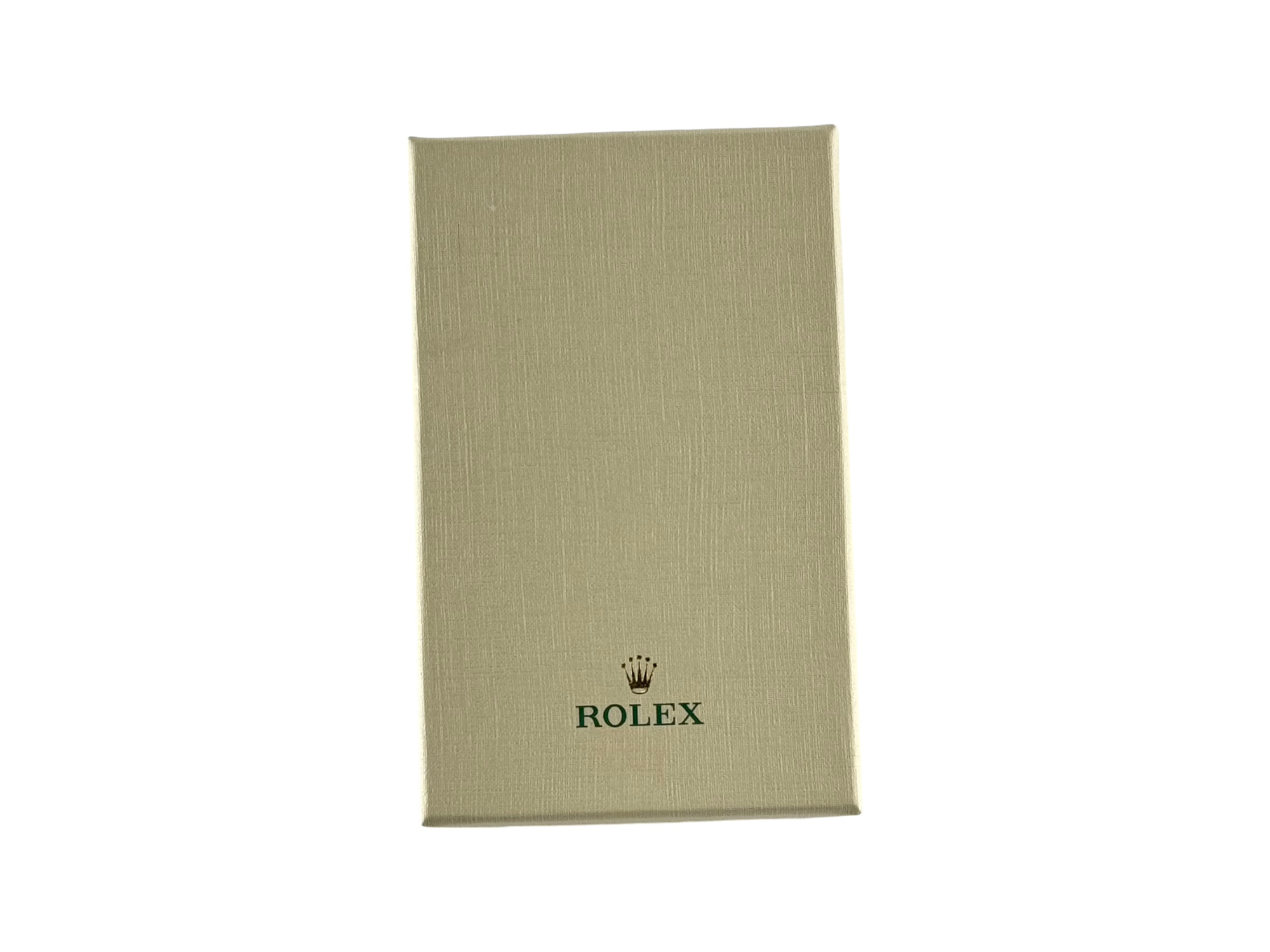 Rolex watch case with outer box brown