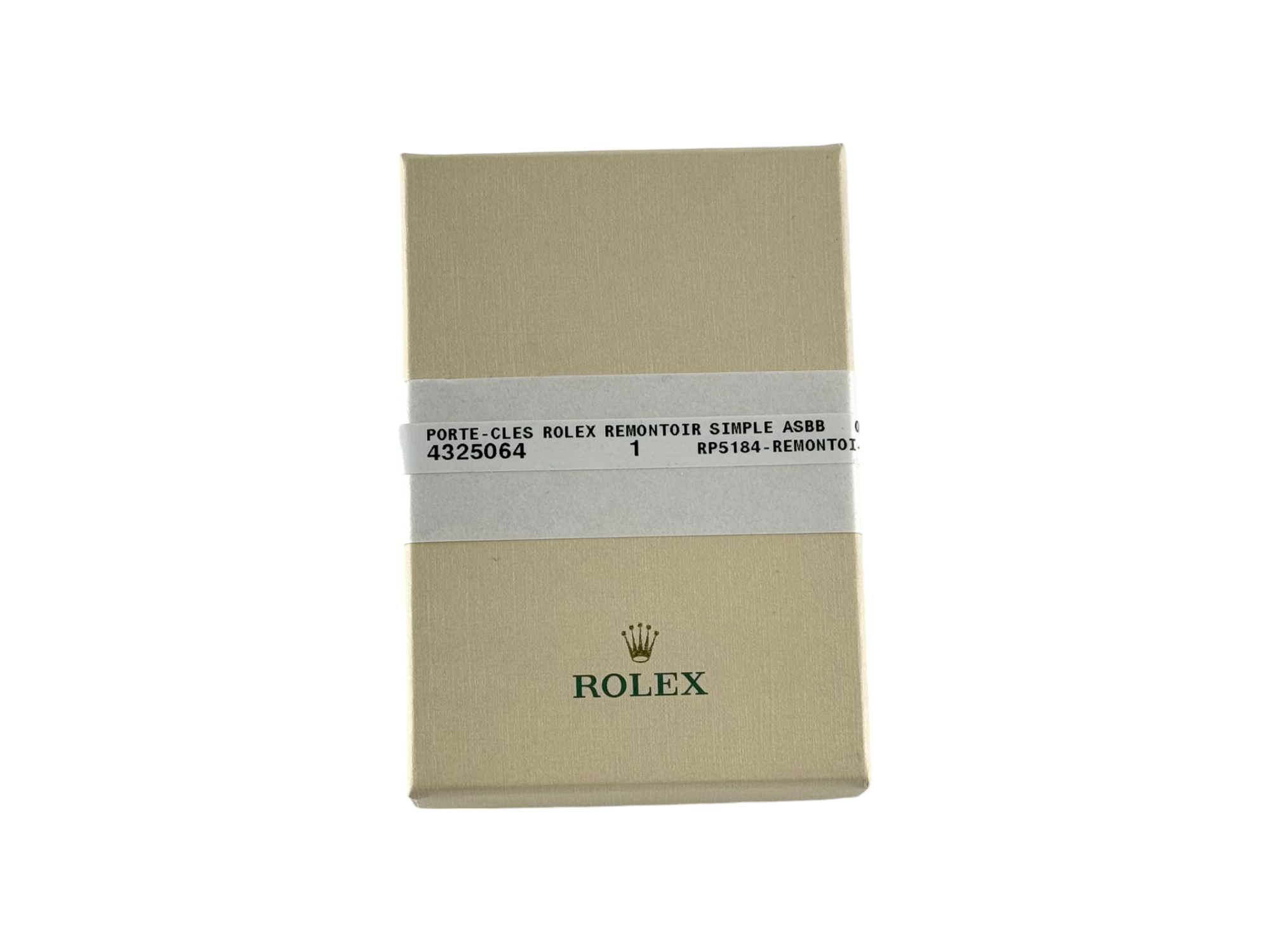 Rolex keychain silver 