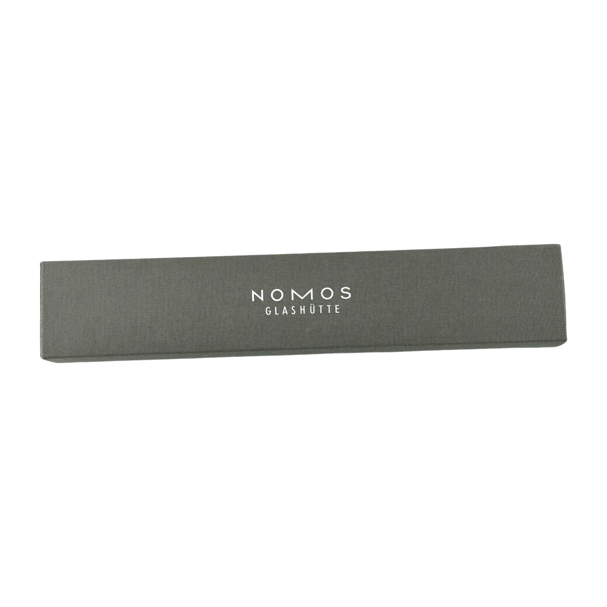 NOMOS Glashütte Etui Reiseetui Box Poliertuch travel case pouch polishing cloth