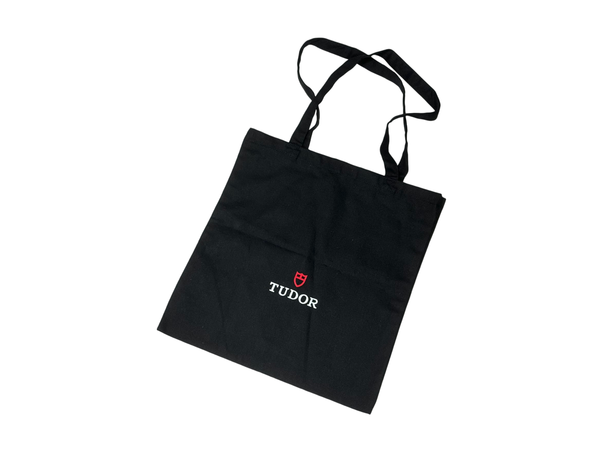 Tudor Tote Bag Cotton Black