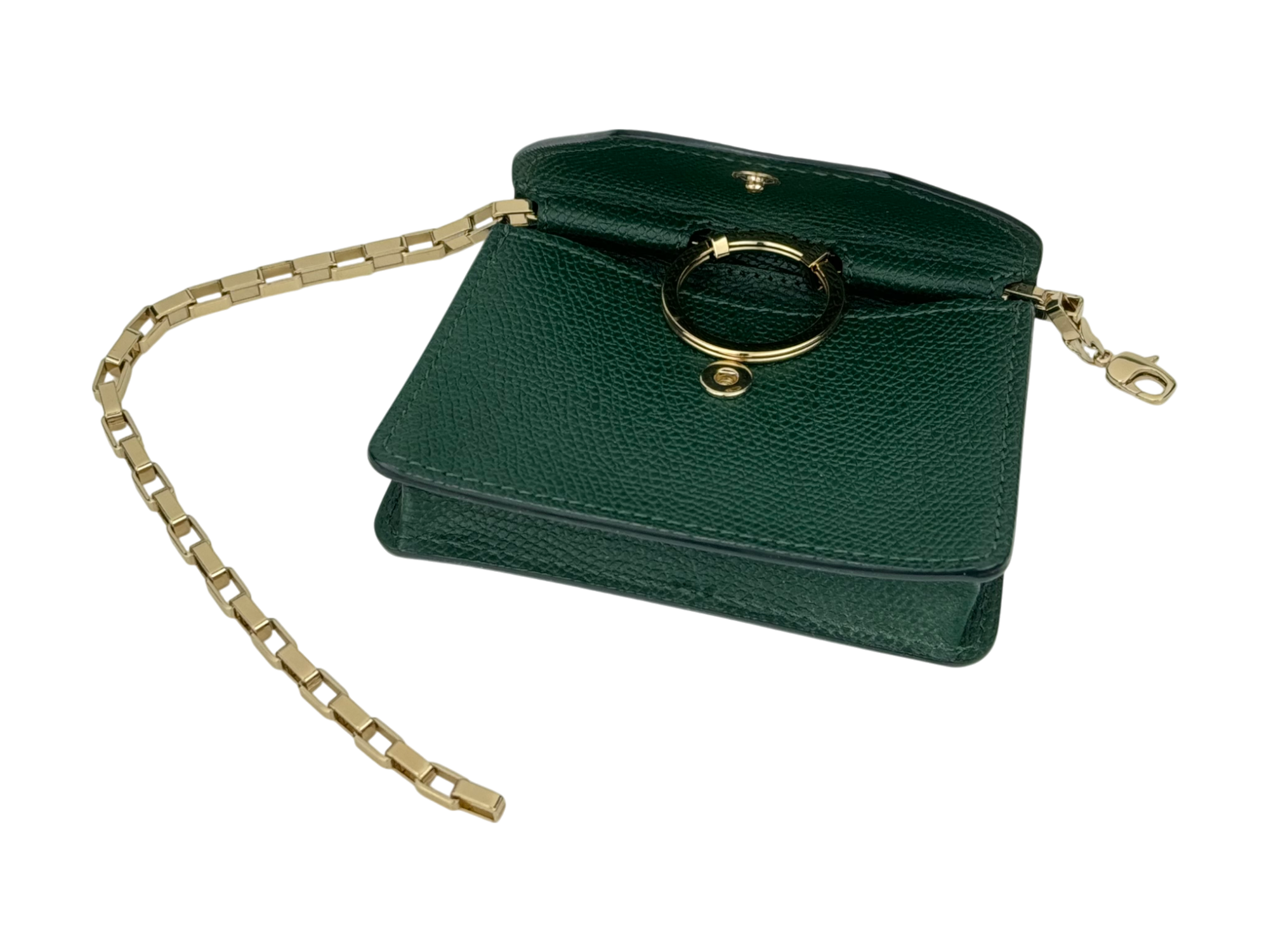 Rolex Leather Clutch Green