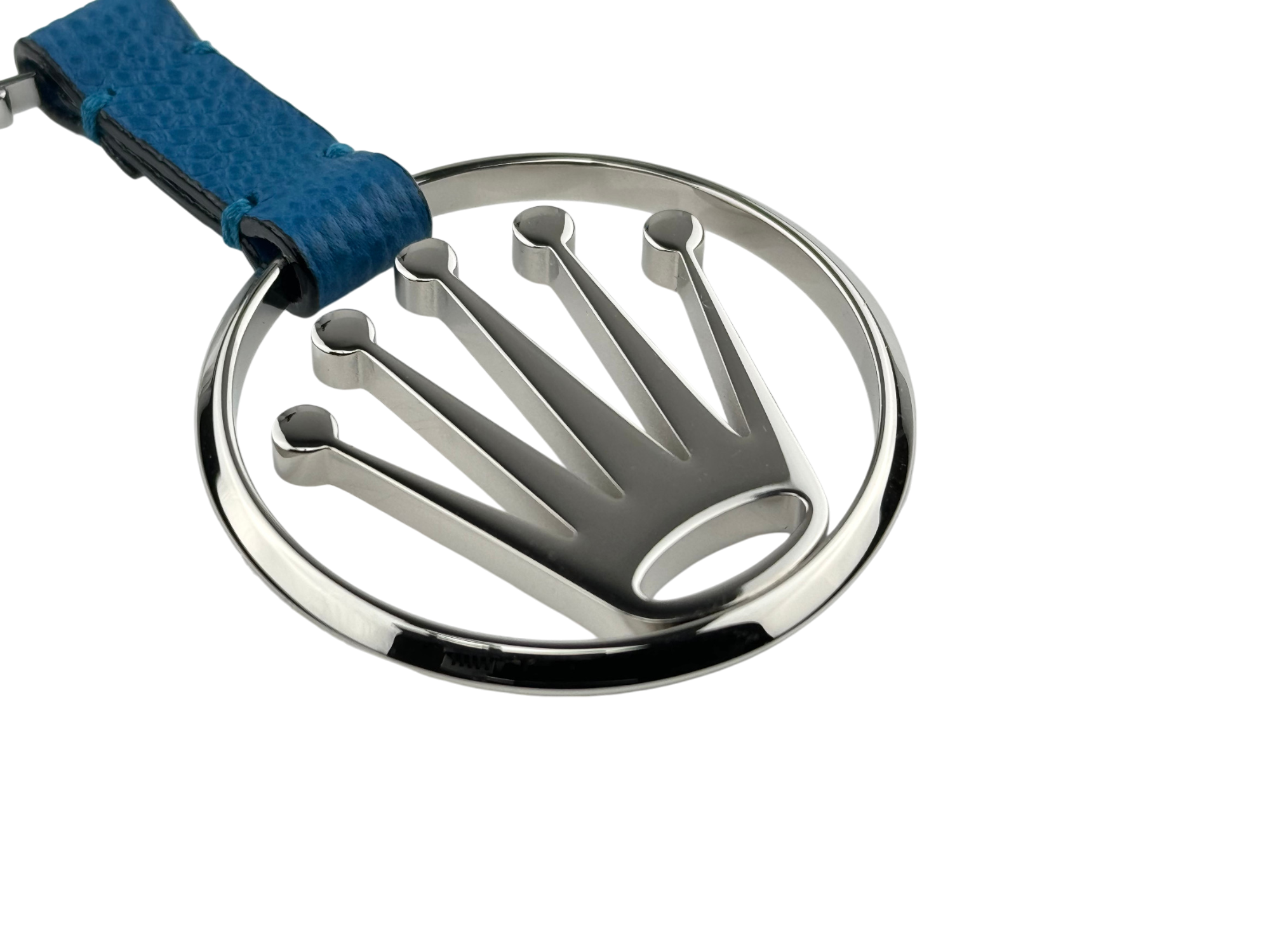 Rolex Keychain Silver, Blue