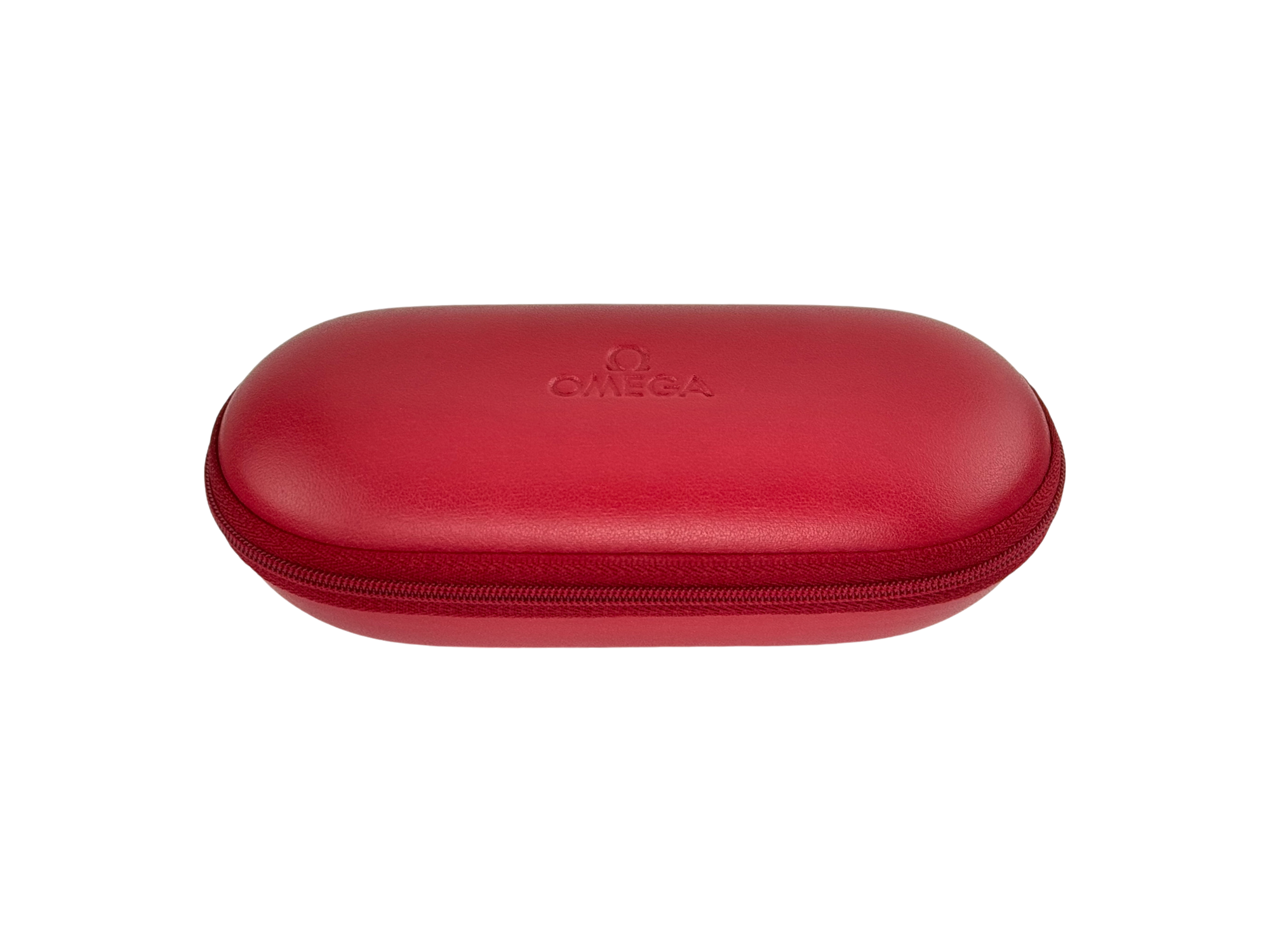 Omega watch case red