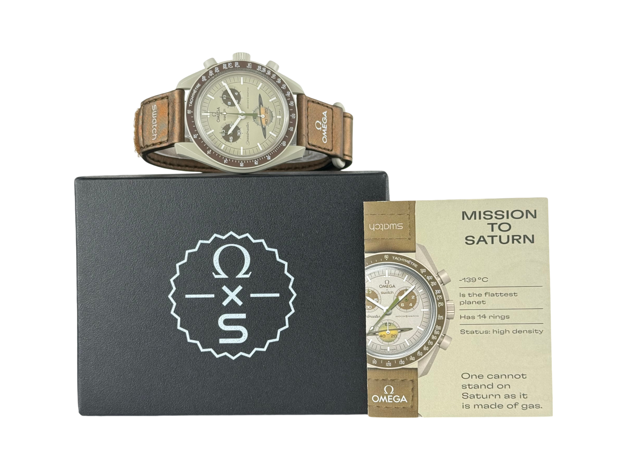 Omega x Swatch MoonSwatch mission to Saturn SO33T100 