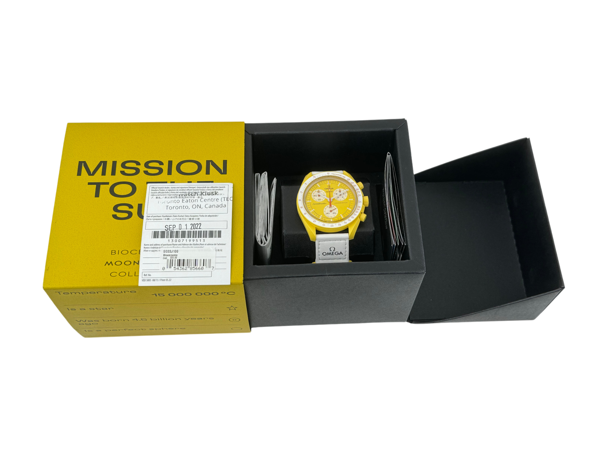 Omega x Swatch MoonSwatch Mission To The Sun SO33J100