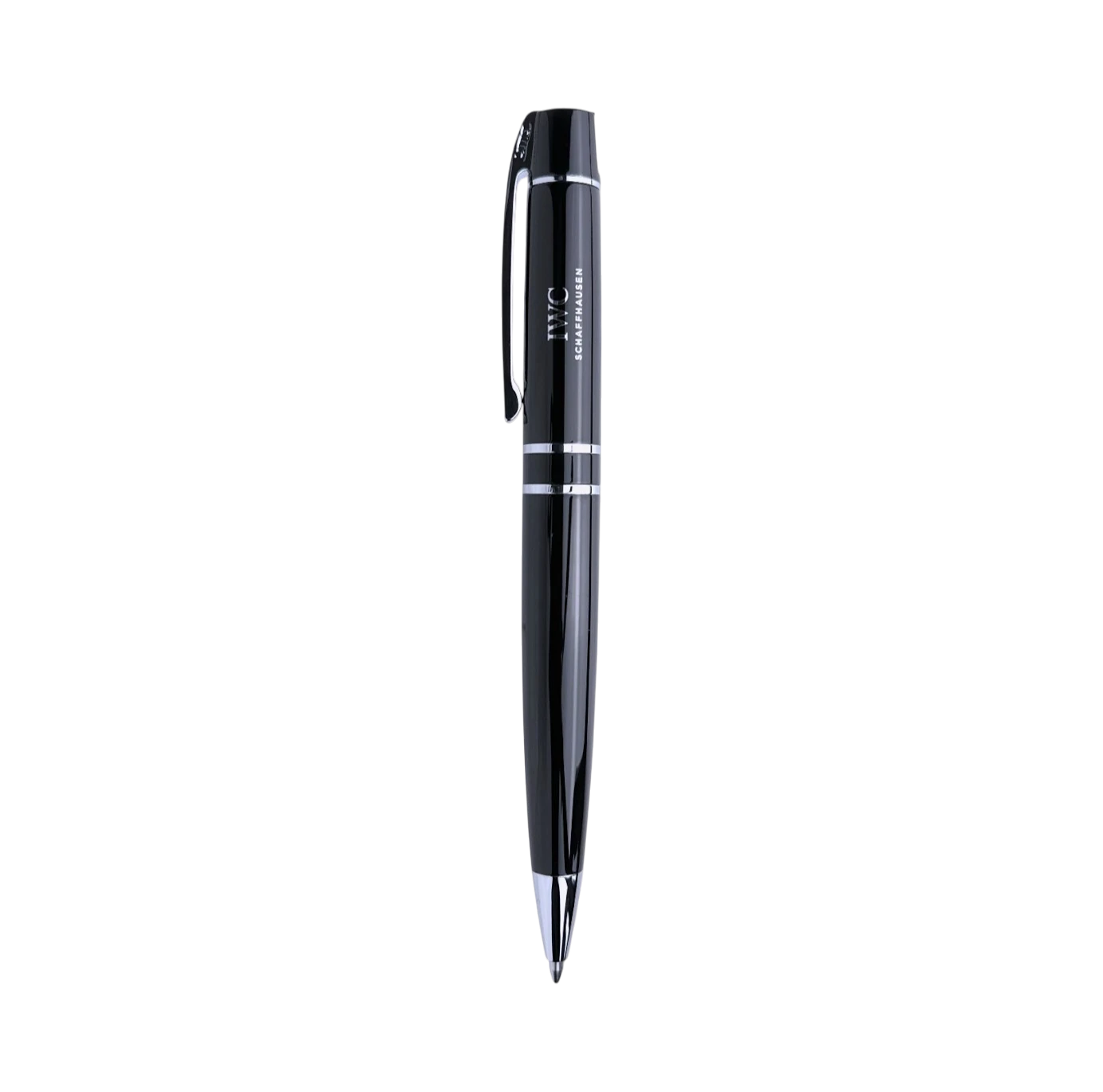 IWC-Schaffhausen Kugelschreiber Kuli Stift Schreiber Schwarz ballpoint pen black