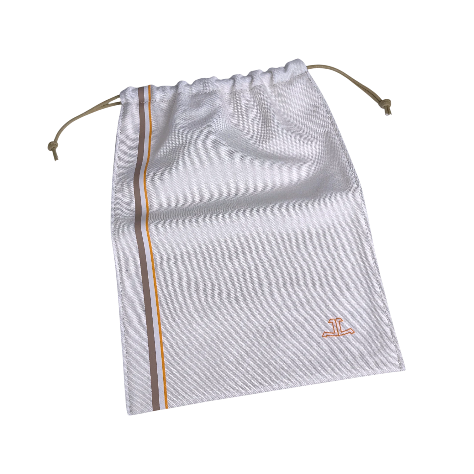 Jaeger-LeCoultre 3-Teile-Reisebeutel-Set Weiß/Beige