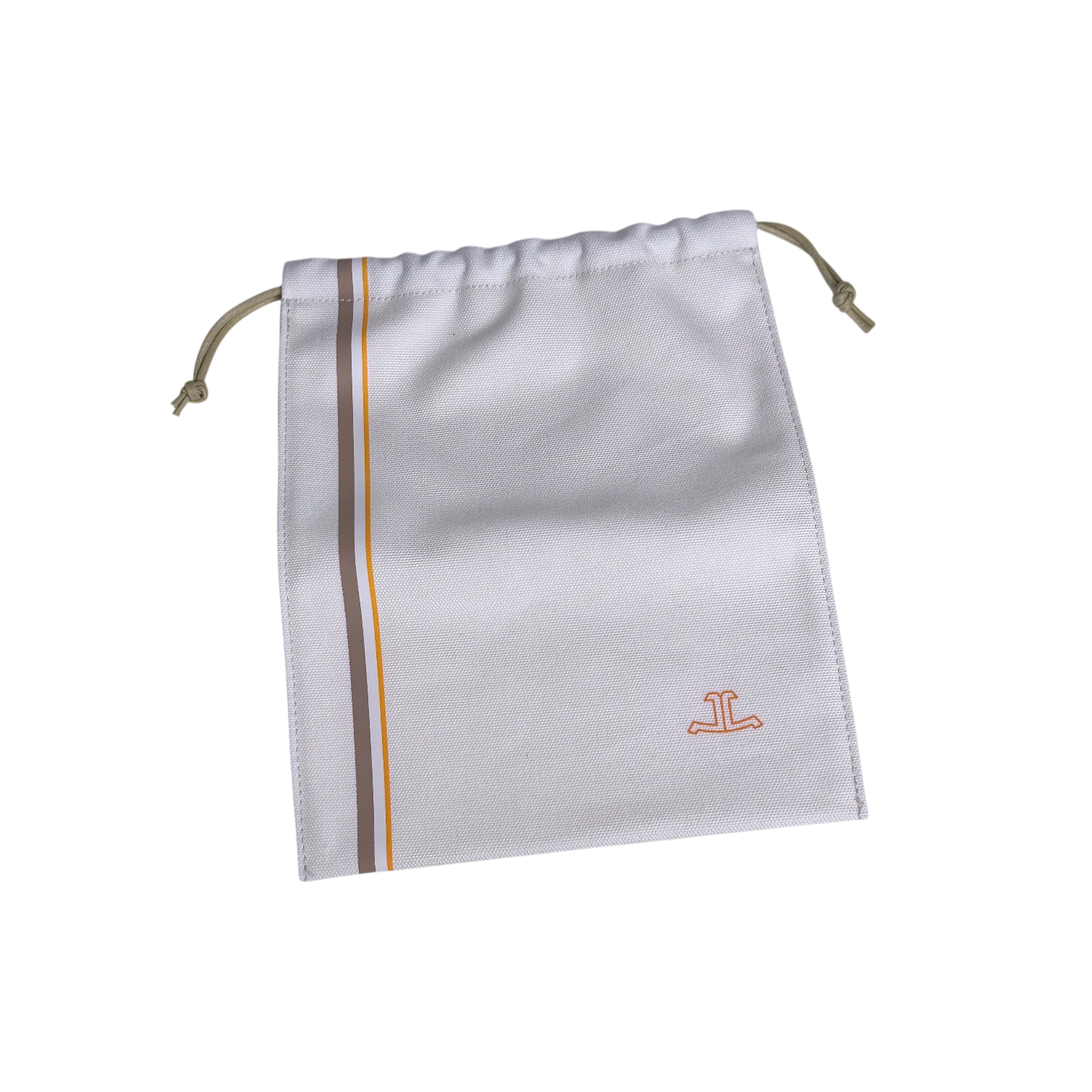 Jaeger-LeCoultre 3-Teile-Reisebeutel-Set Weiß/Beige