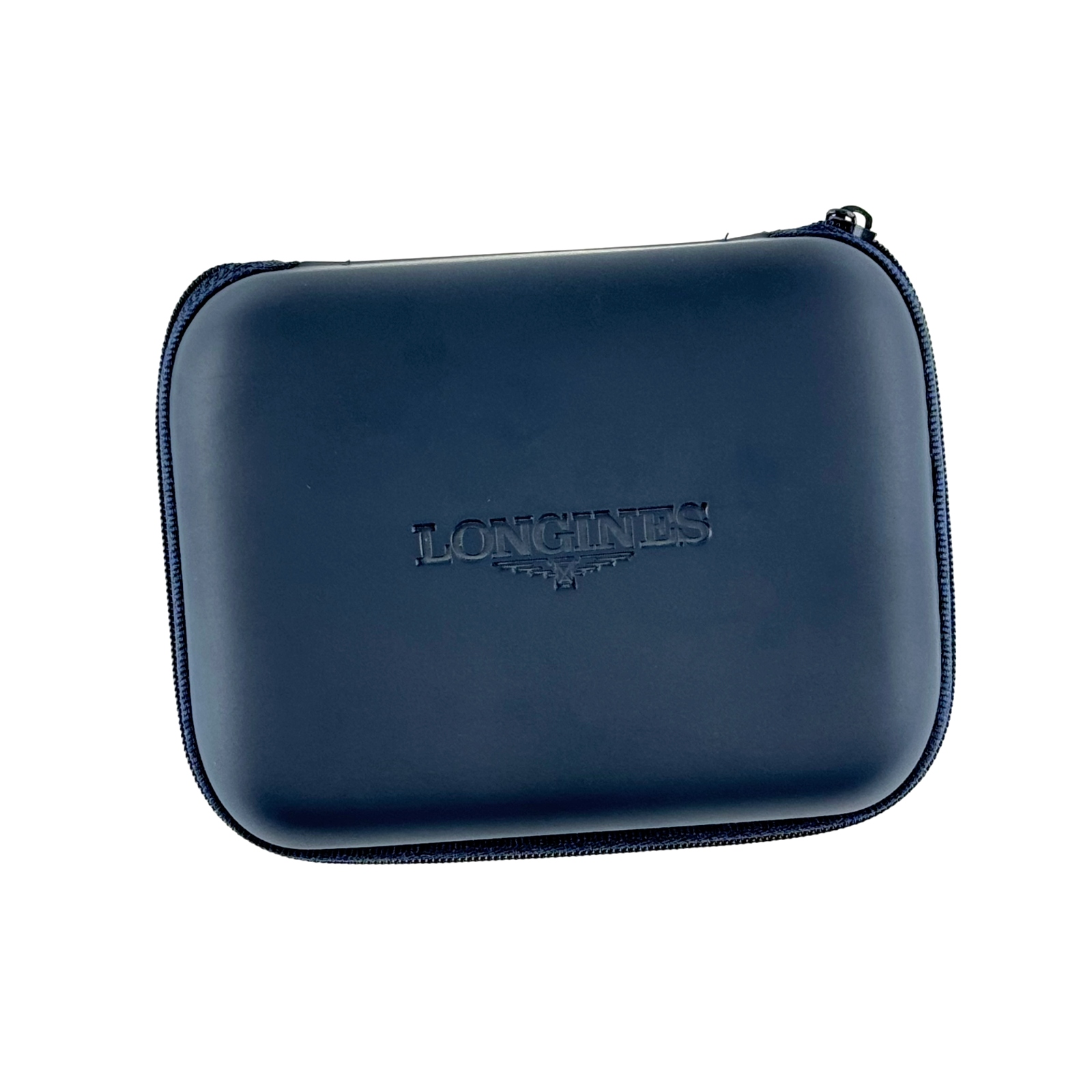 Longines Etui Reiseetui Reisebox Uhrenetui Blau service travel case pouch blue