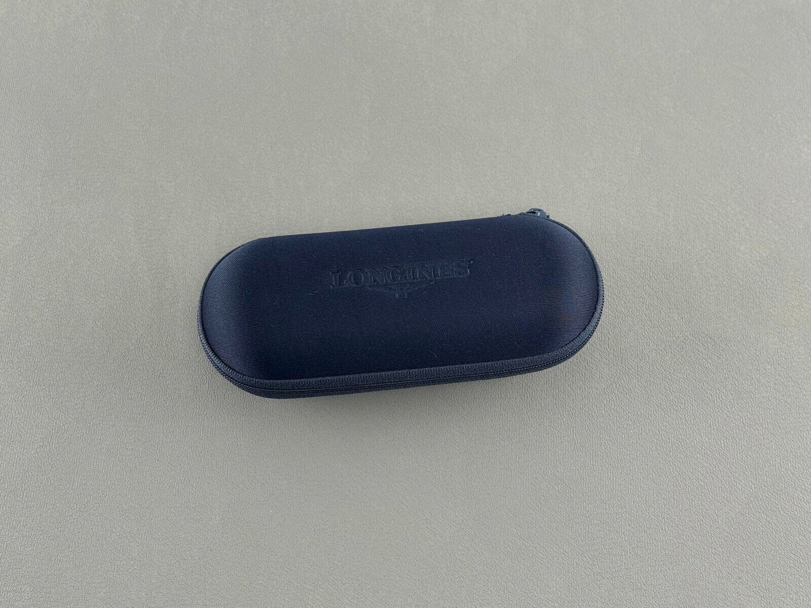 Longines watch case blue