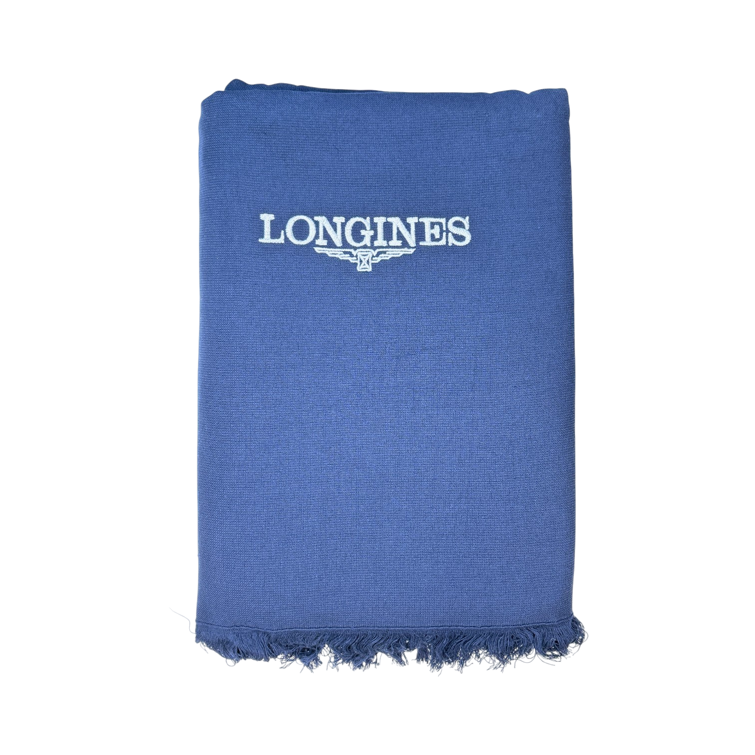 Longines Handtuch Tuch Badetuch Strandtuch 100 % Baumwolle Blau beach towel blue