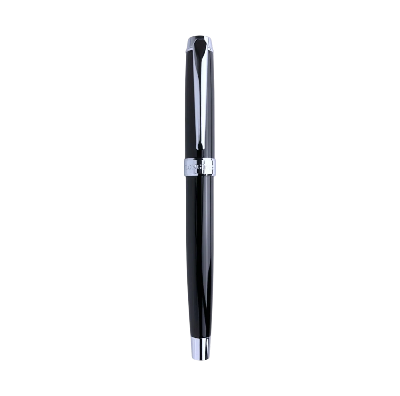 Longines Kugelschreiber Kuli Stift Schreiber Schwarz Metall ballpoint pen black