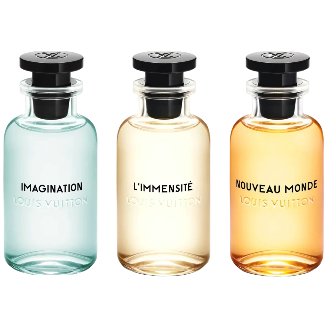 Louis Vuitton Imagination L'Immensité Nouveau Monde Herren Probenset Discovery Set Probe Abfüllung Tester Parfüm