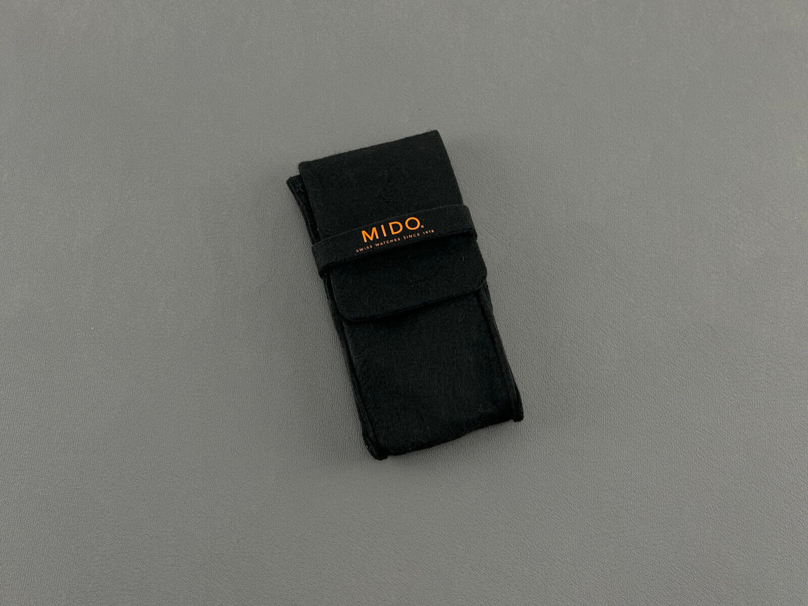 Mido Box Etui Reiseetui Reisebox Uhrenetui travel service case pouch Schwarz